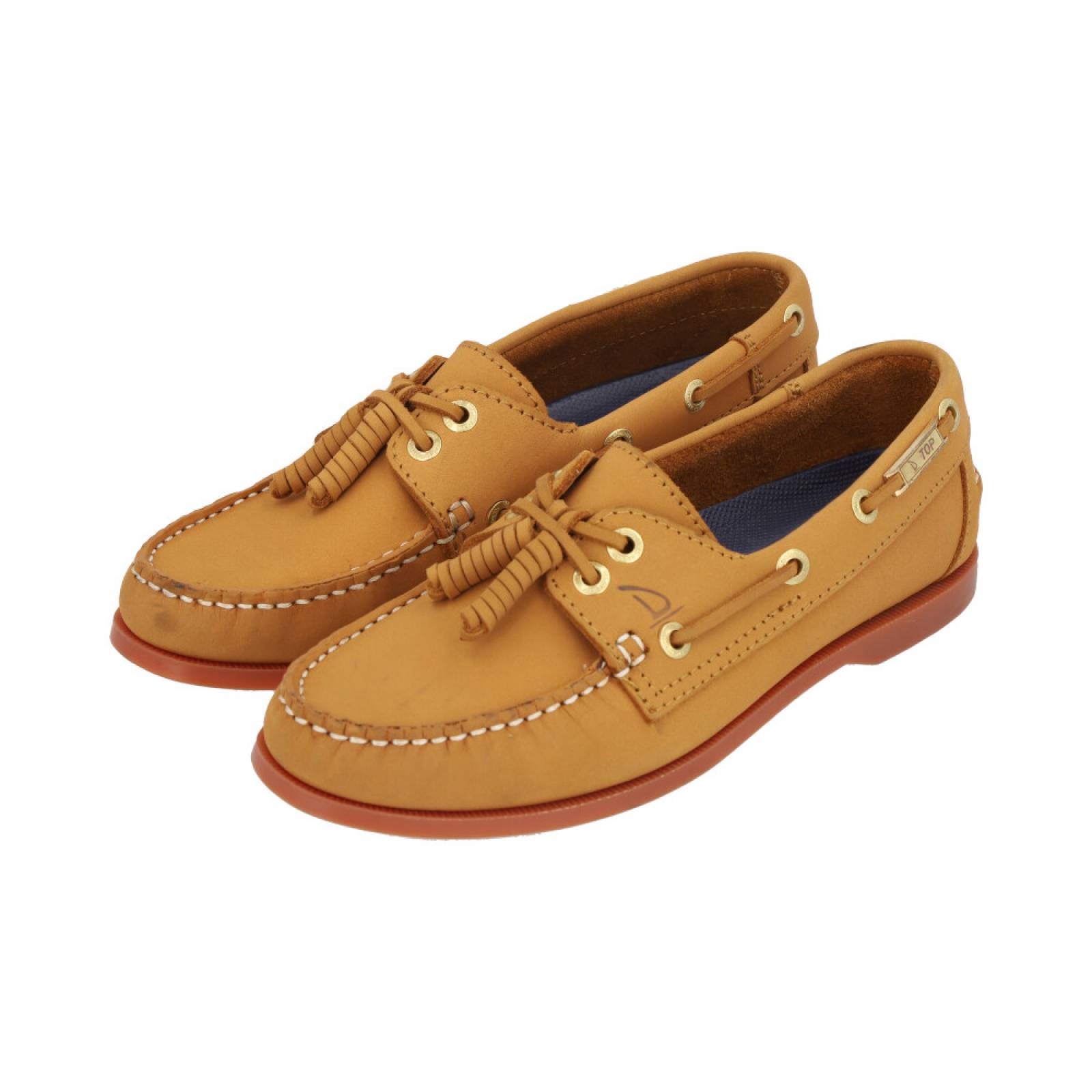 Calzado top sailer náutico de piel