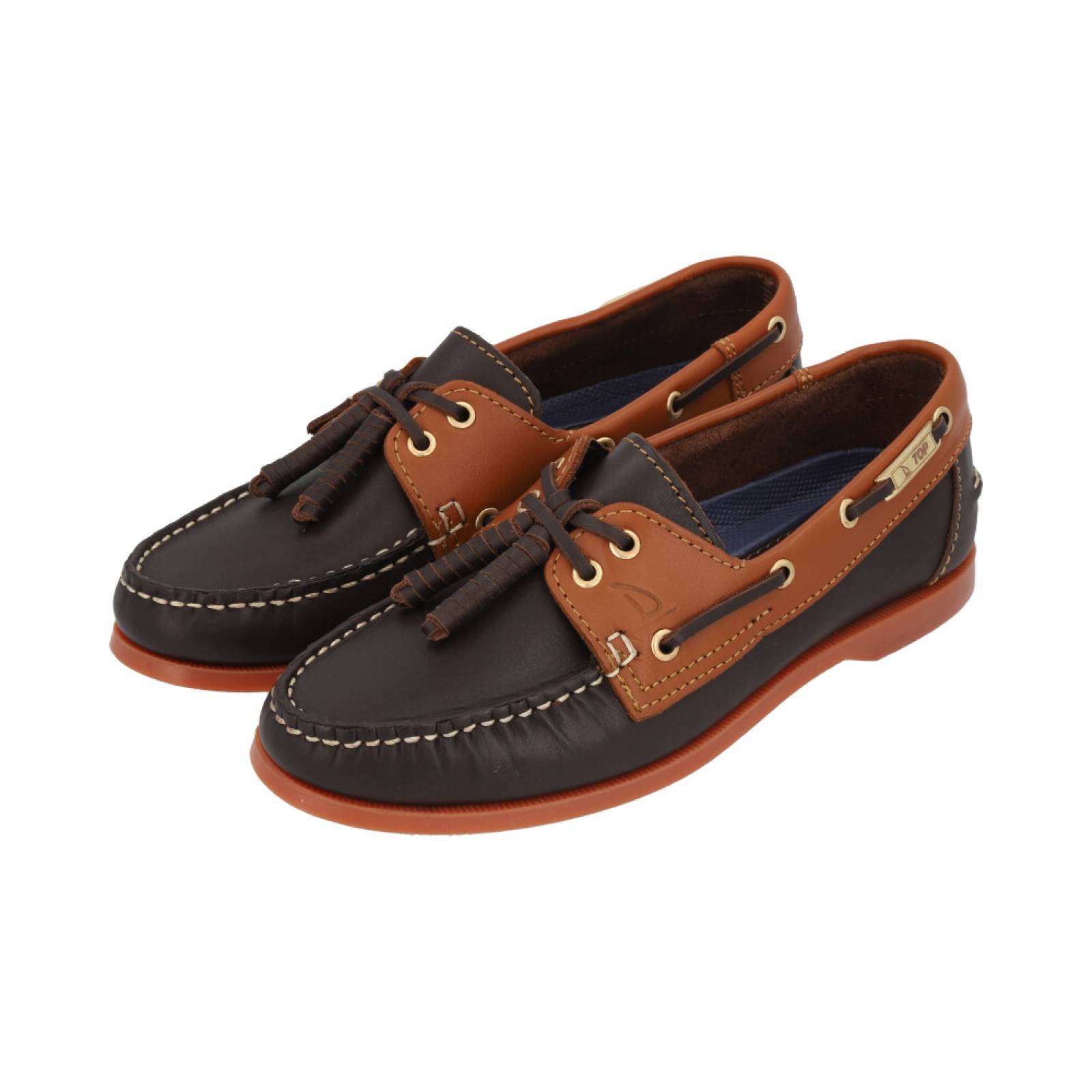 Calzado top sailer náutico de piel