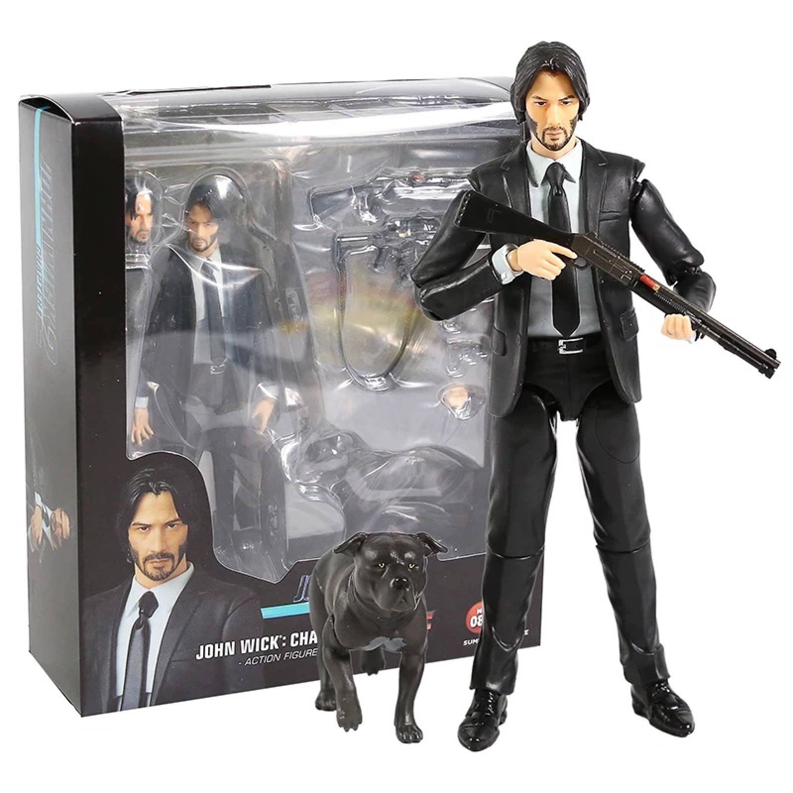 Figura De Acción Mafex John Wick Chapter 2