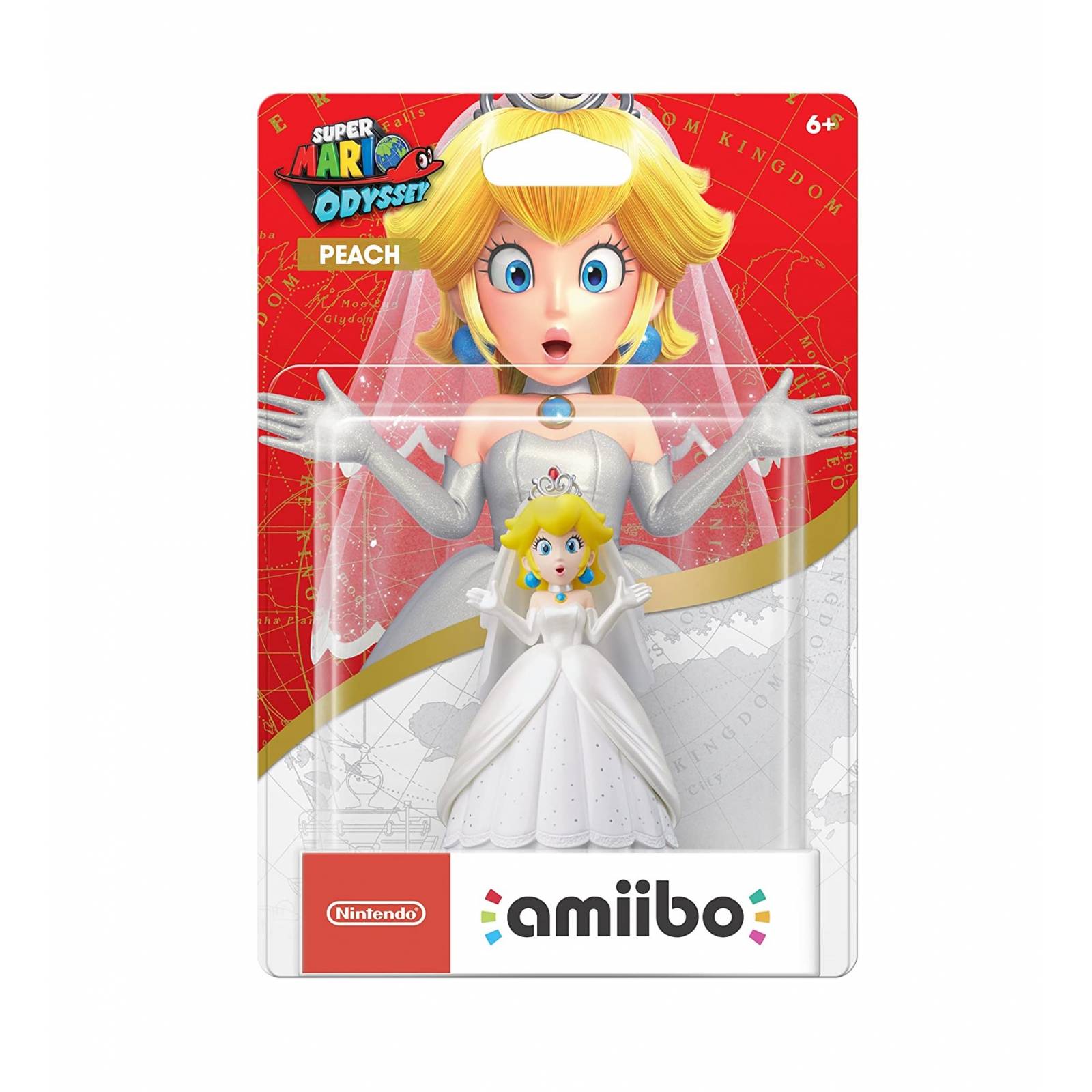 Figura Amiibo Nintendo Peach Modelo Super Mario Odyssey