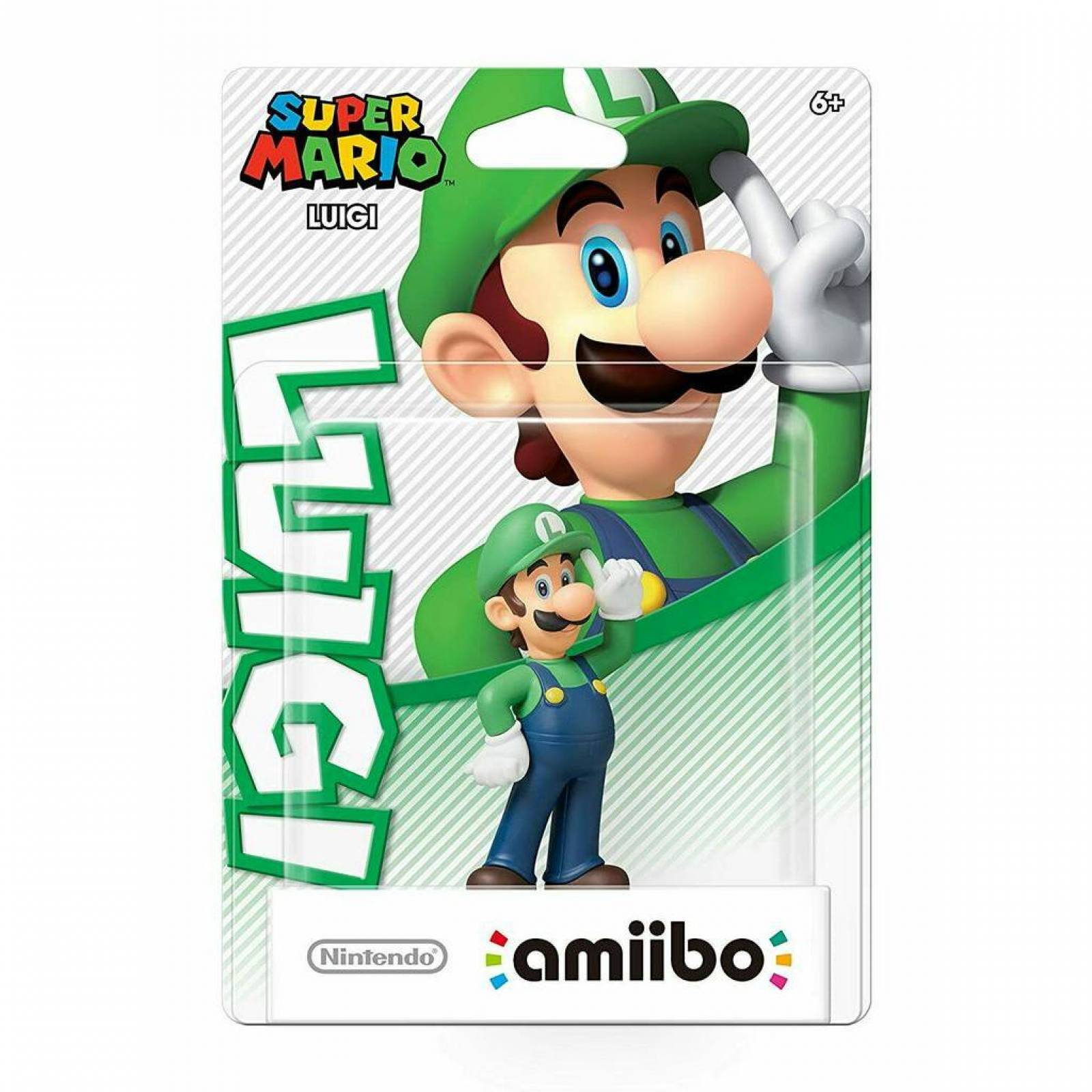 Figura Amiibo Nintendo Luigi Modelo Super Mario Bros
