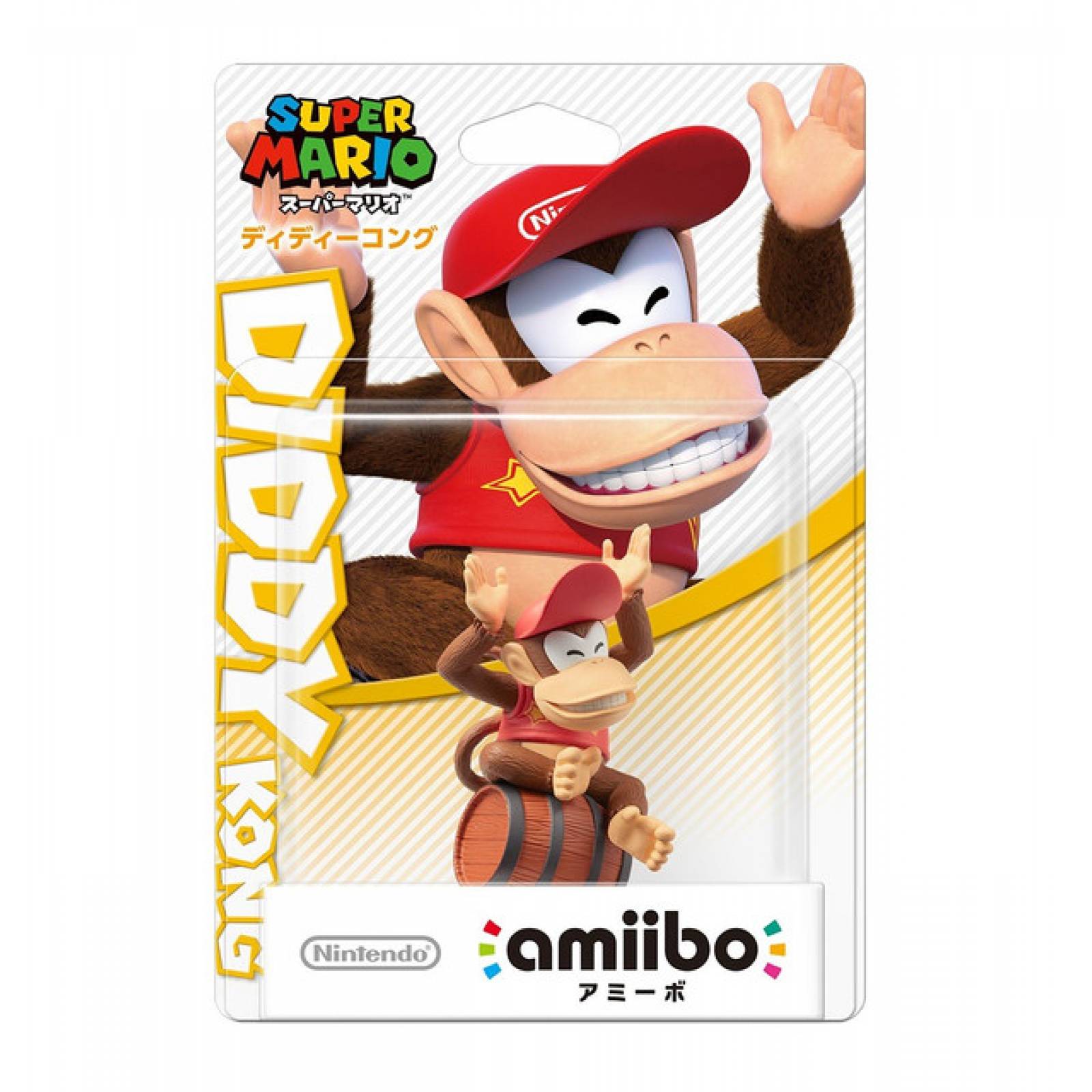 Figura Amiibo Nintendo Diddy Kong Modelo Super Mario Bros
