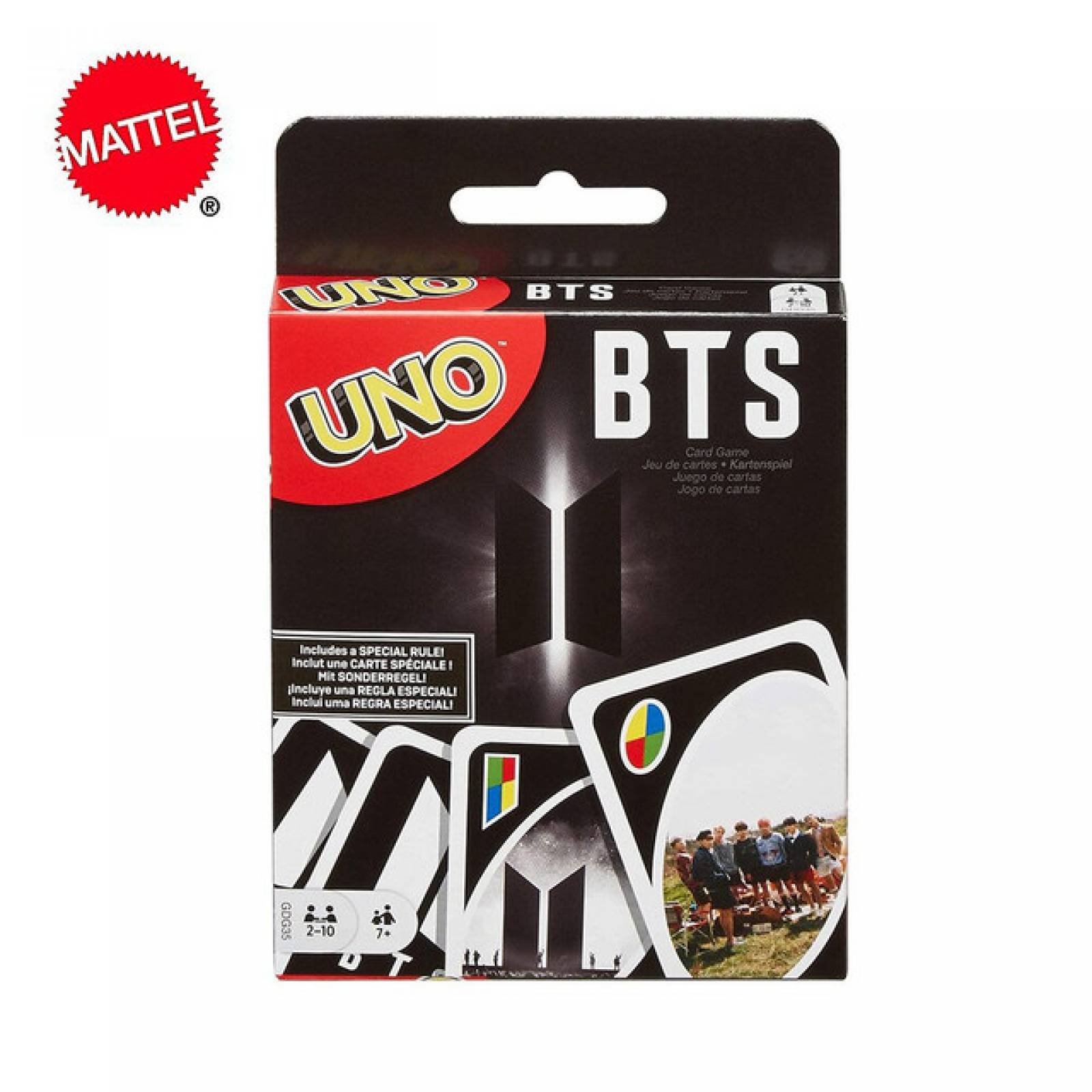 Juego de mesa Mattel UNO Edición Especial De BTS