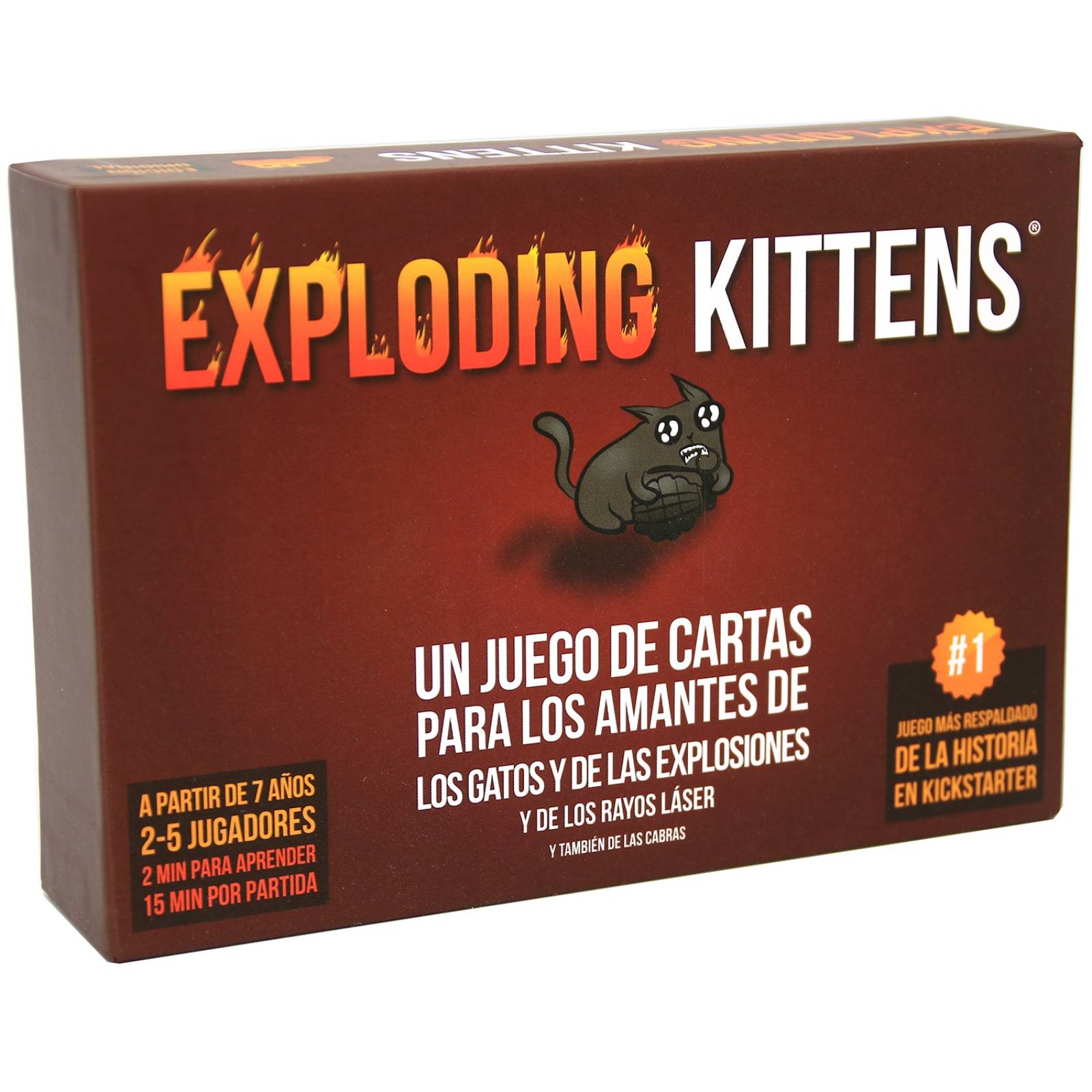 Juego De Mesa Cartas Exploding Kittens En Español