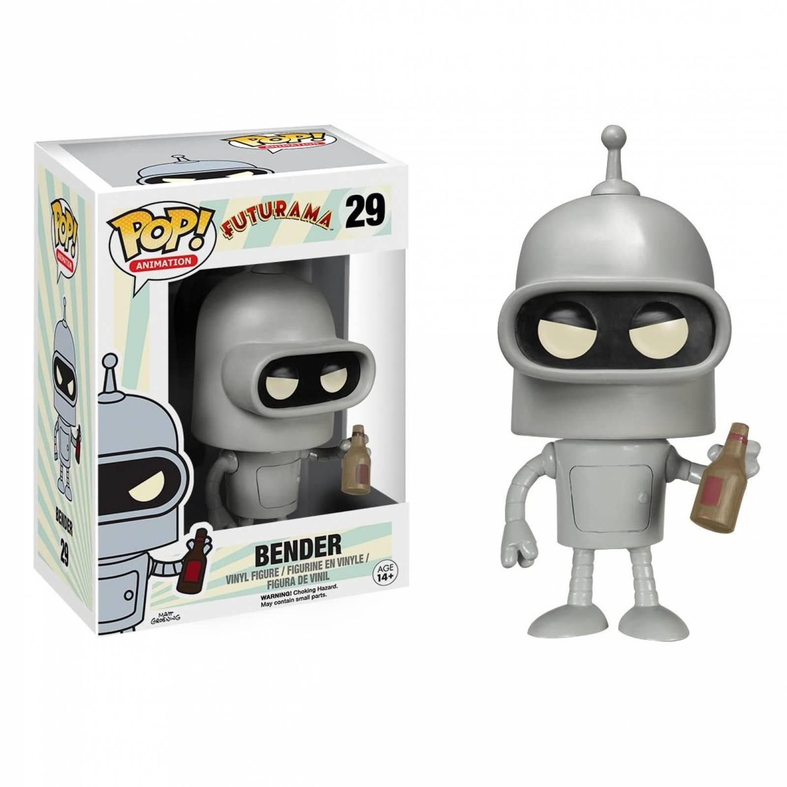 Funko Pop Animación Bender #29 Futurama