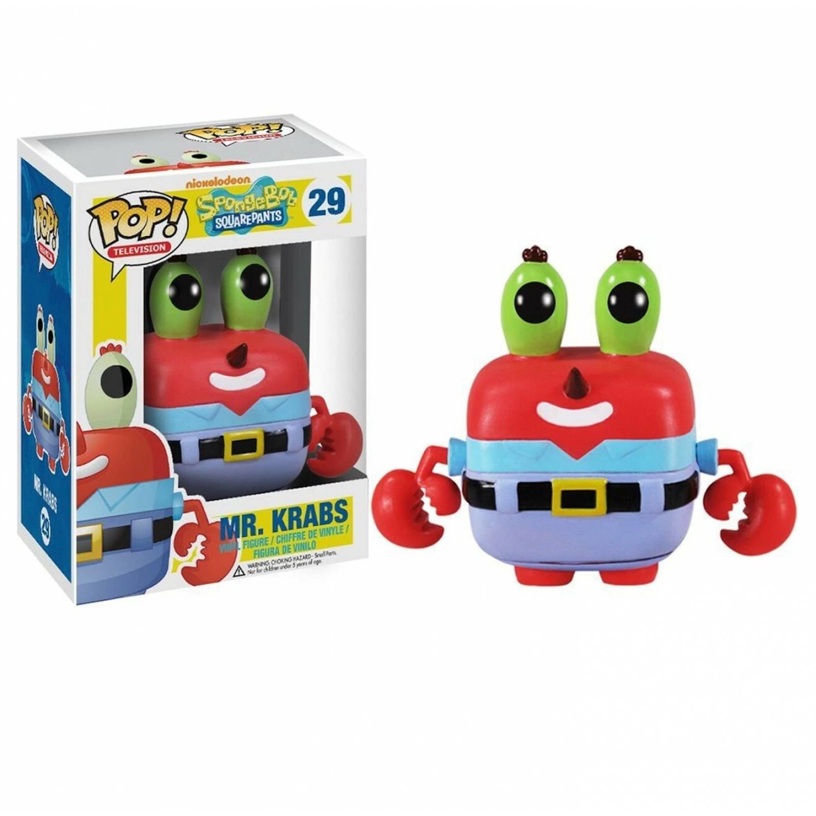 Funko Pop Bob Esponja Don Cangrejo #29 Con Protector