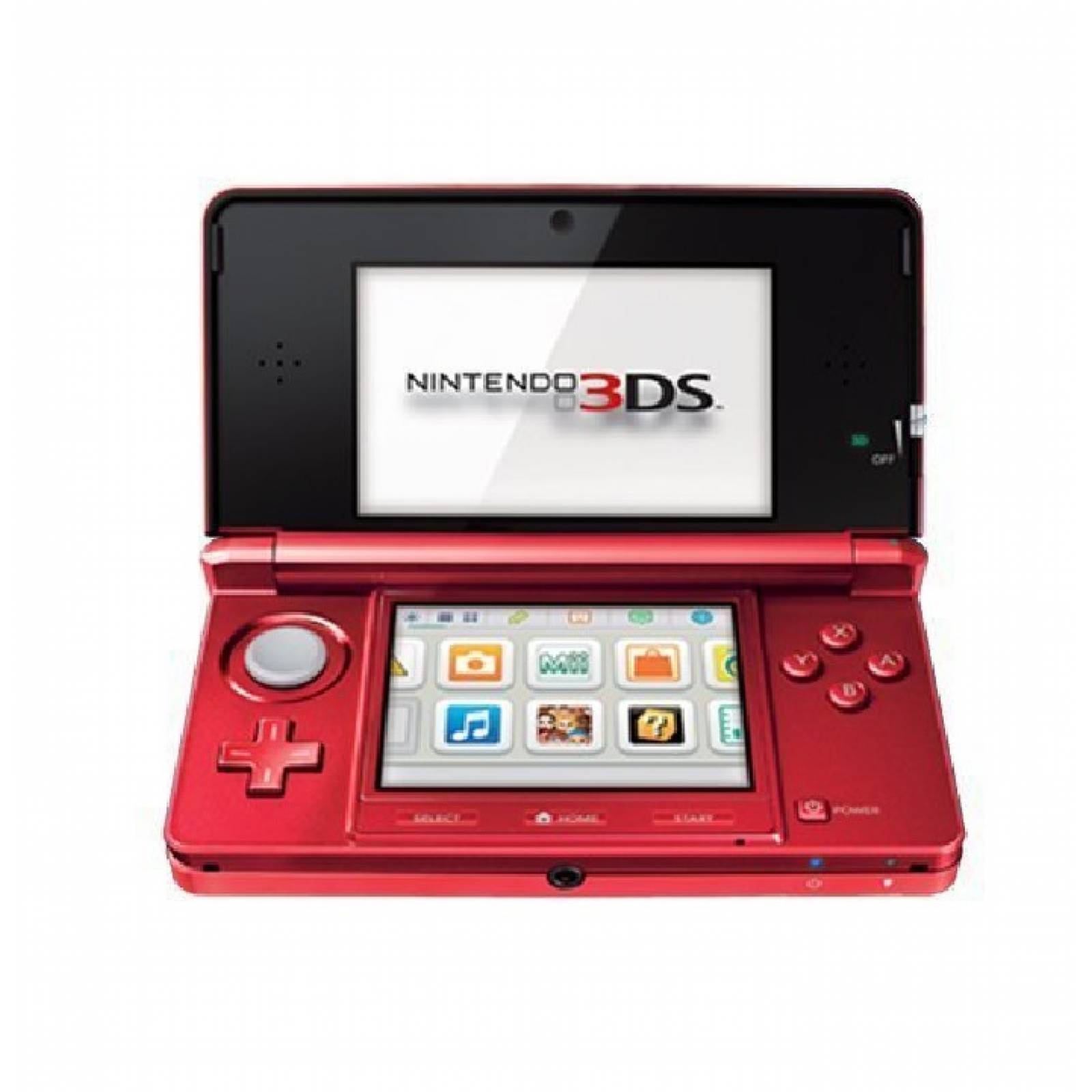 Consola Reacondicionada Nintendo 3DS Con Juegos Preinstalados color Rojo