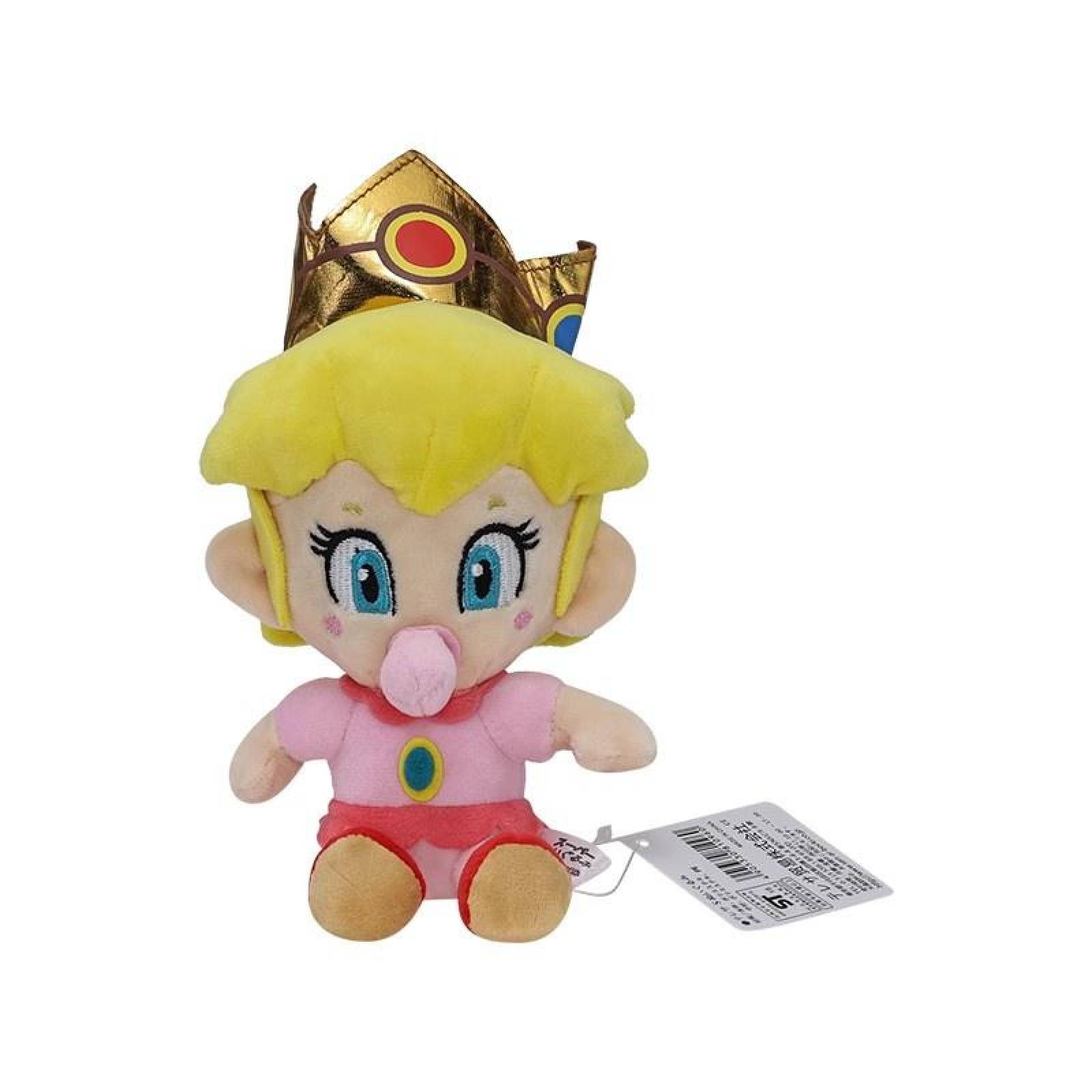 Peluche Bebé Peach Nintendo Super Mario Bros 20 Cm