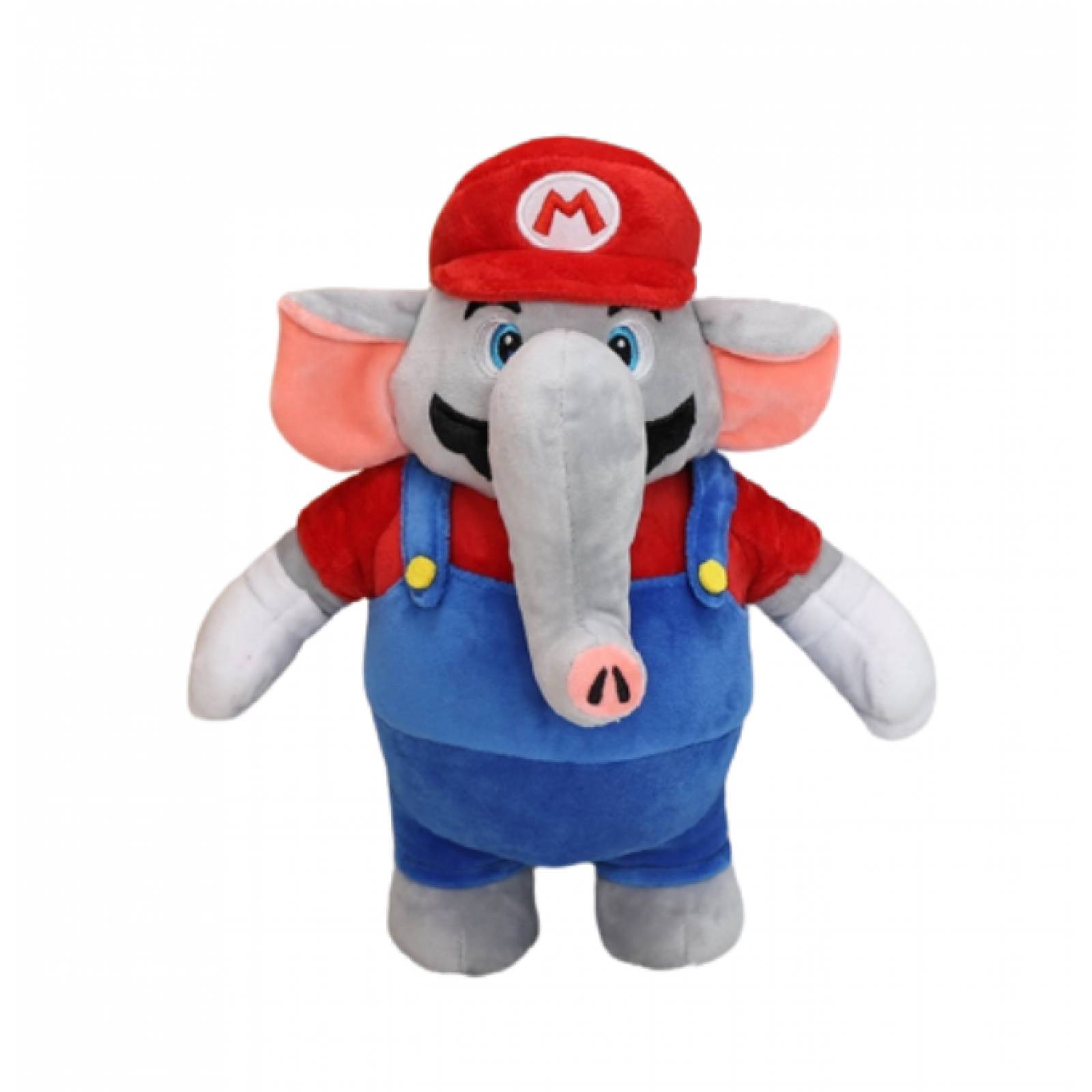 Peluche Super Mario Wonder Mario Elefante Nintendo 27 Cm