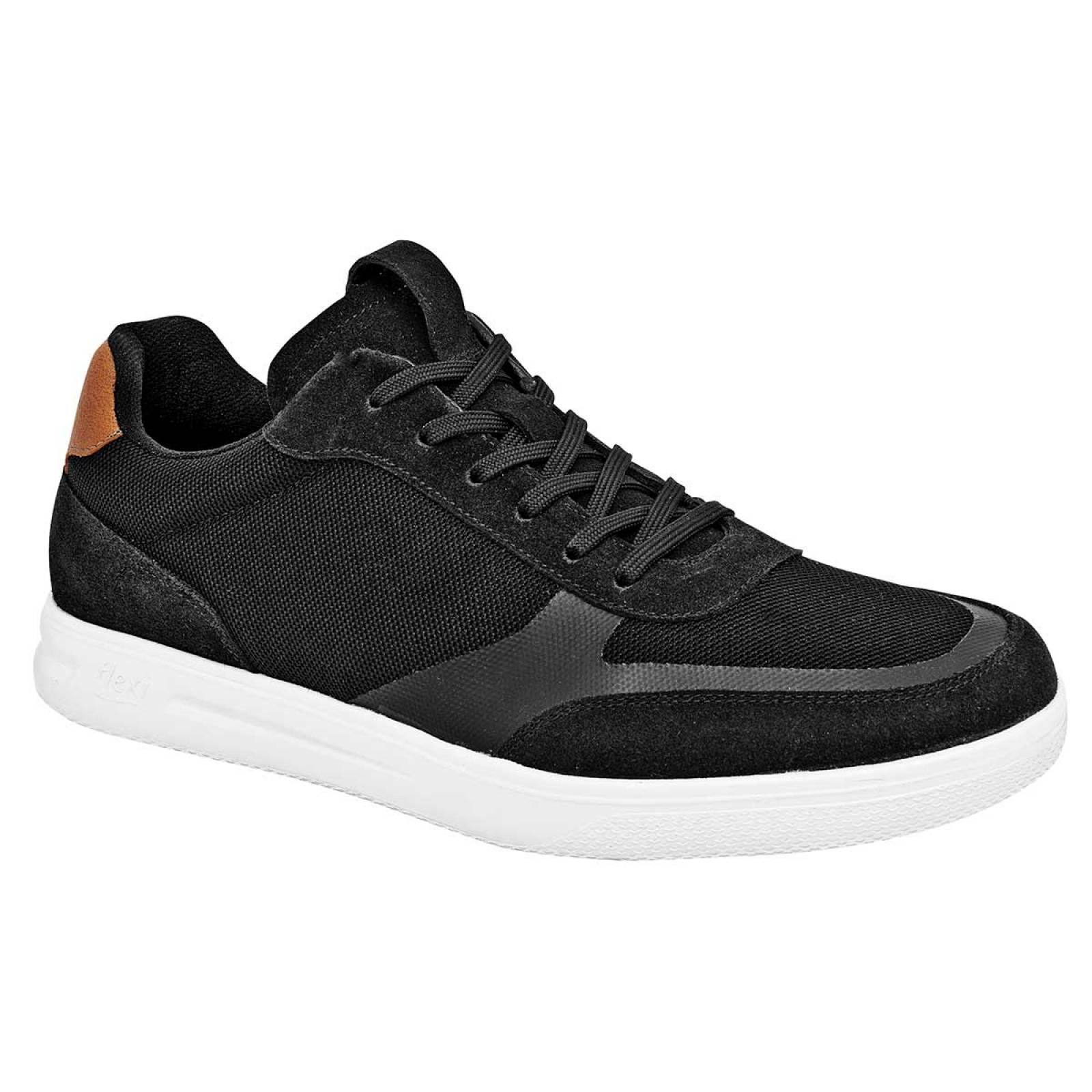 TENIS FLE Hombre 111455 Color Negro V5