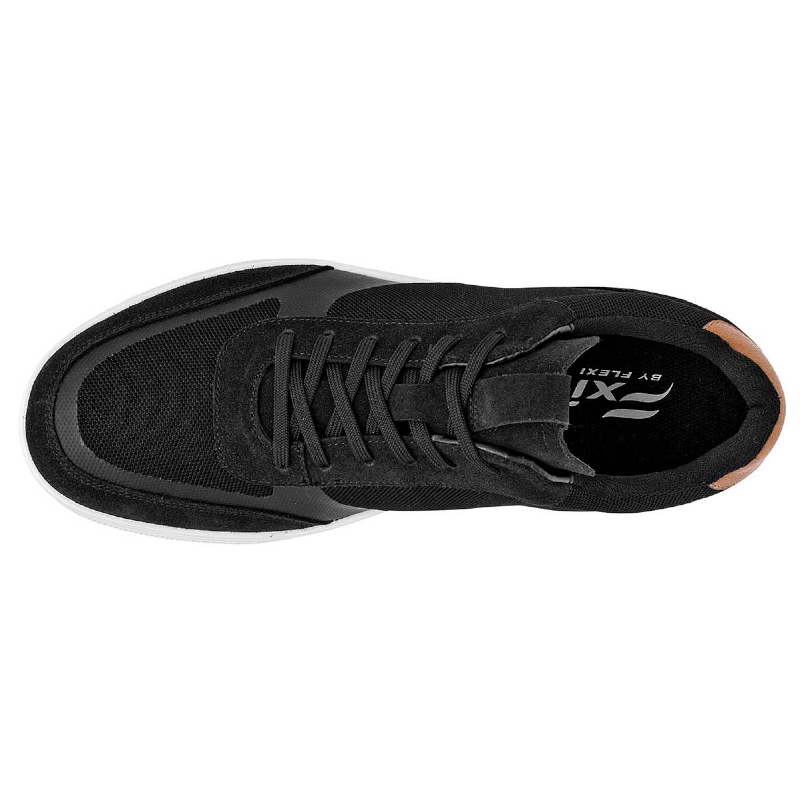 TENIS FLE Hombre 111455 Color Negro V5