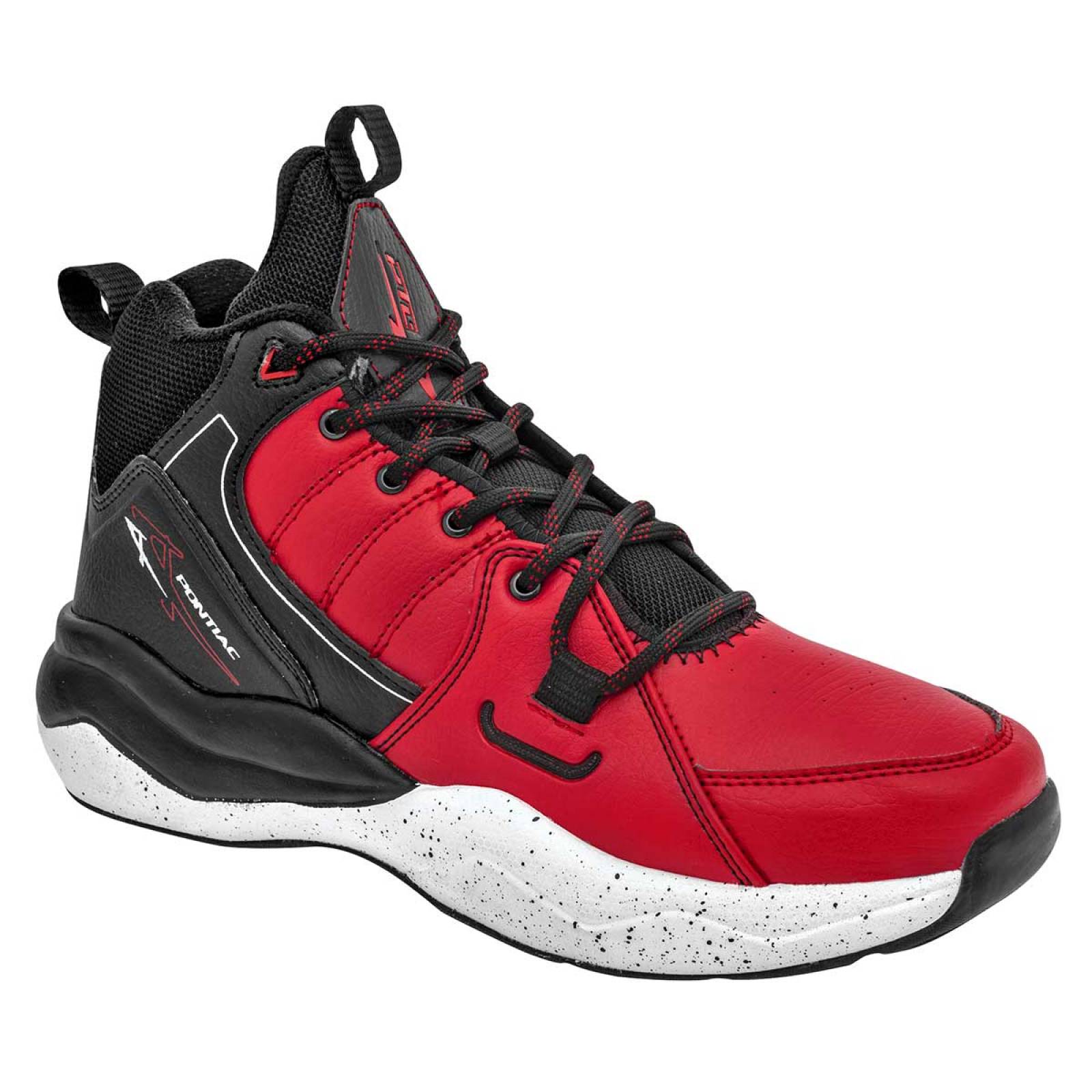 TENIS PON Hombre 112749 Color Rojo V5