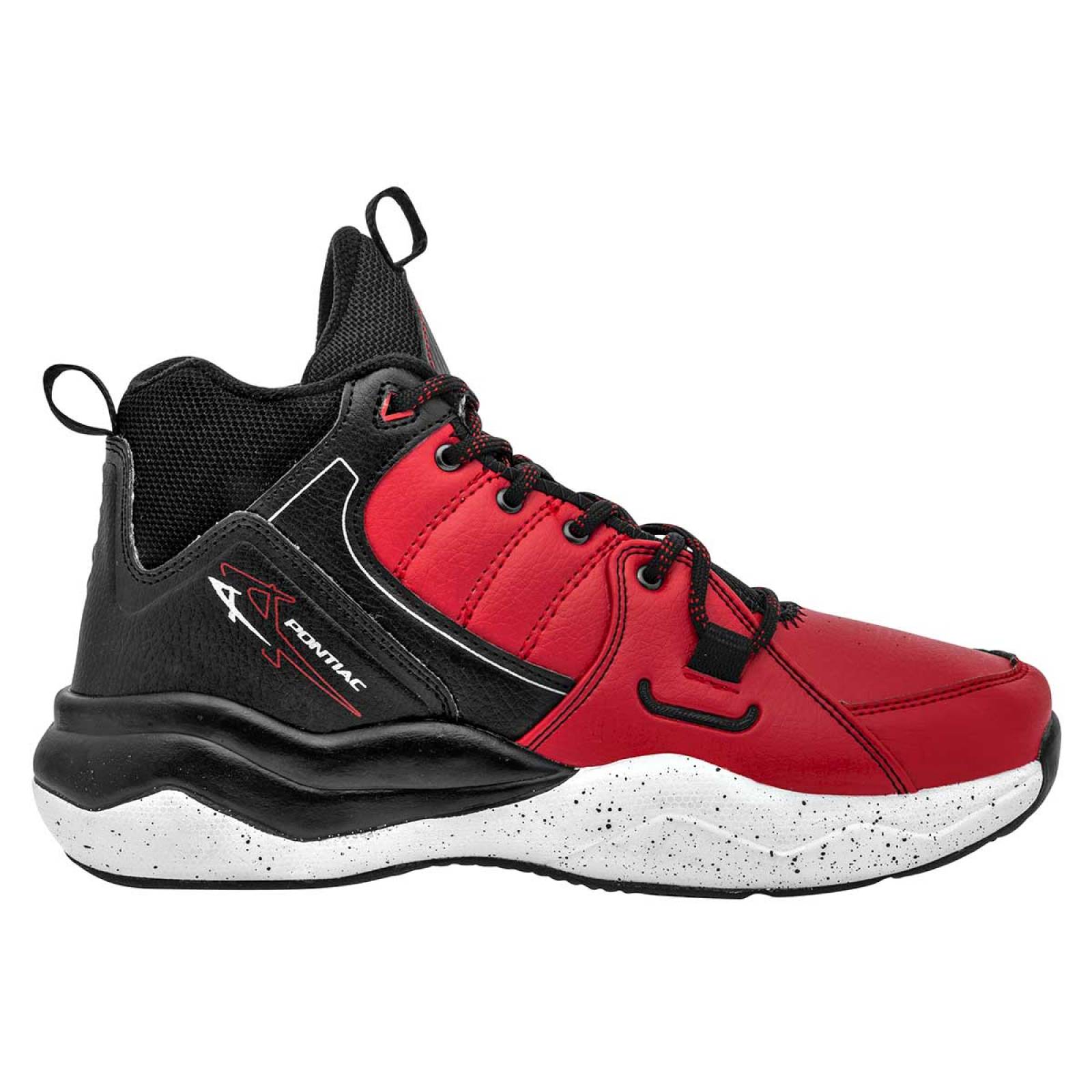 TENIS PON Hombre 112749 Color Rojo V5
