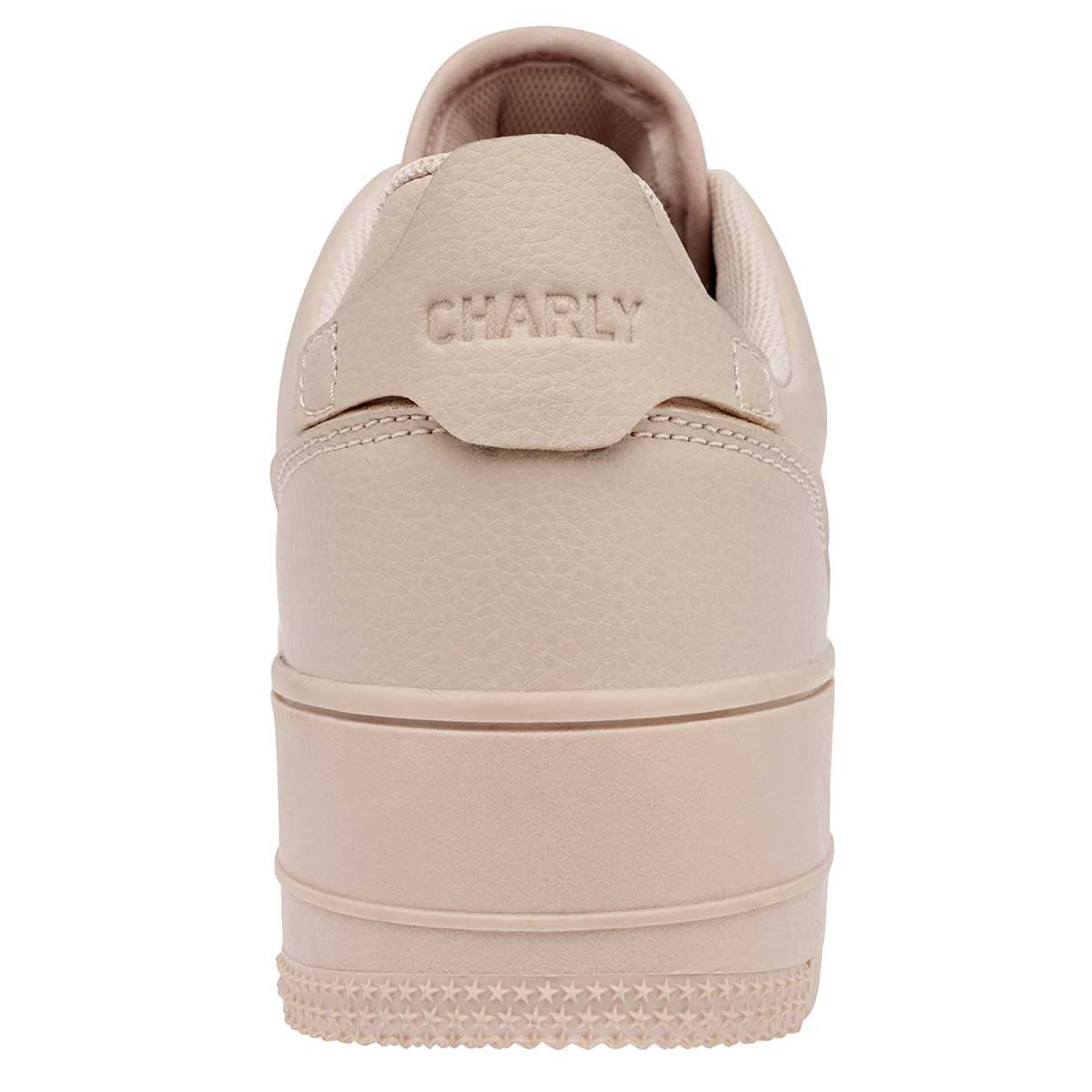 TENIS CHARLY Mujer 111211 Color Beige V5