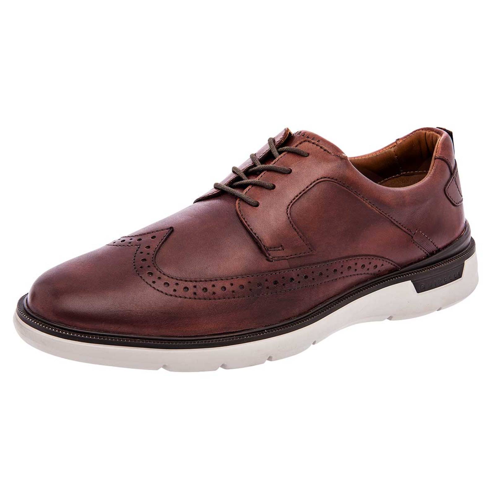 ZAPATO CASUAL Quirelli Hombre 112761 Color Vino V5