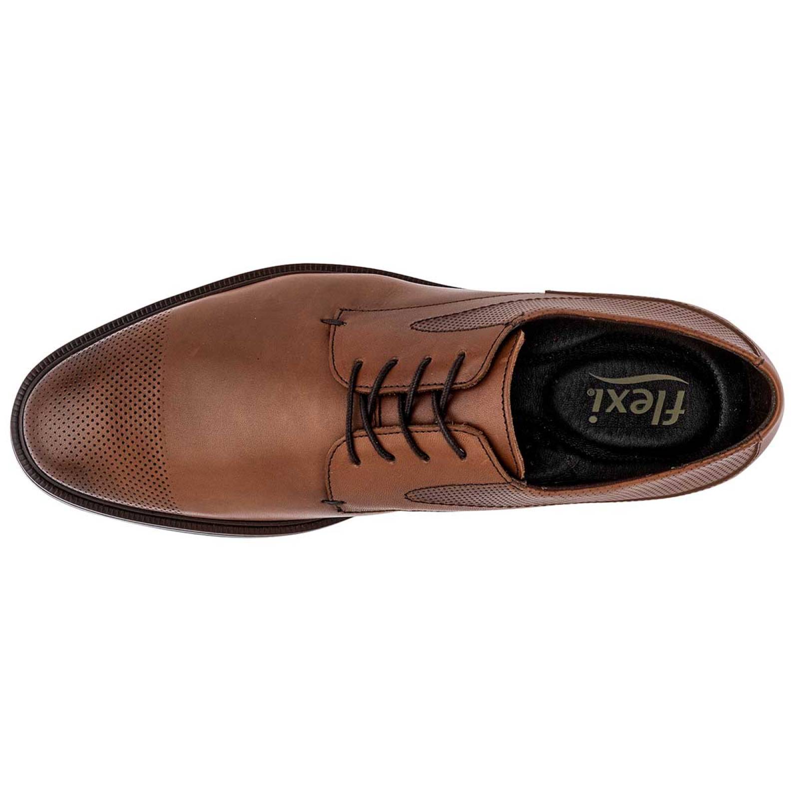 ZAPATO VESTIR Flexi Hombre 111452 Color CAMEL V5