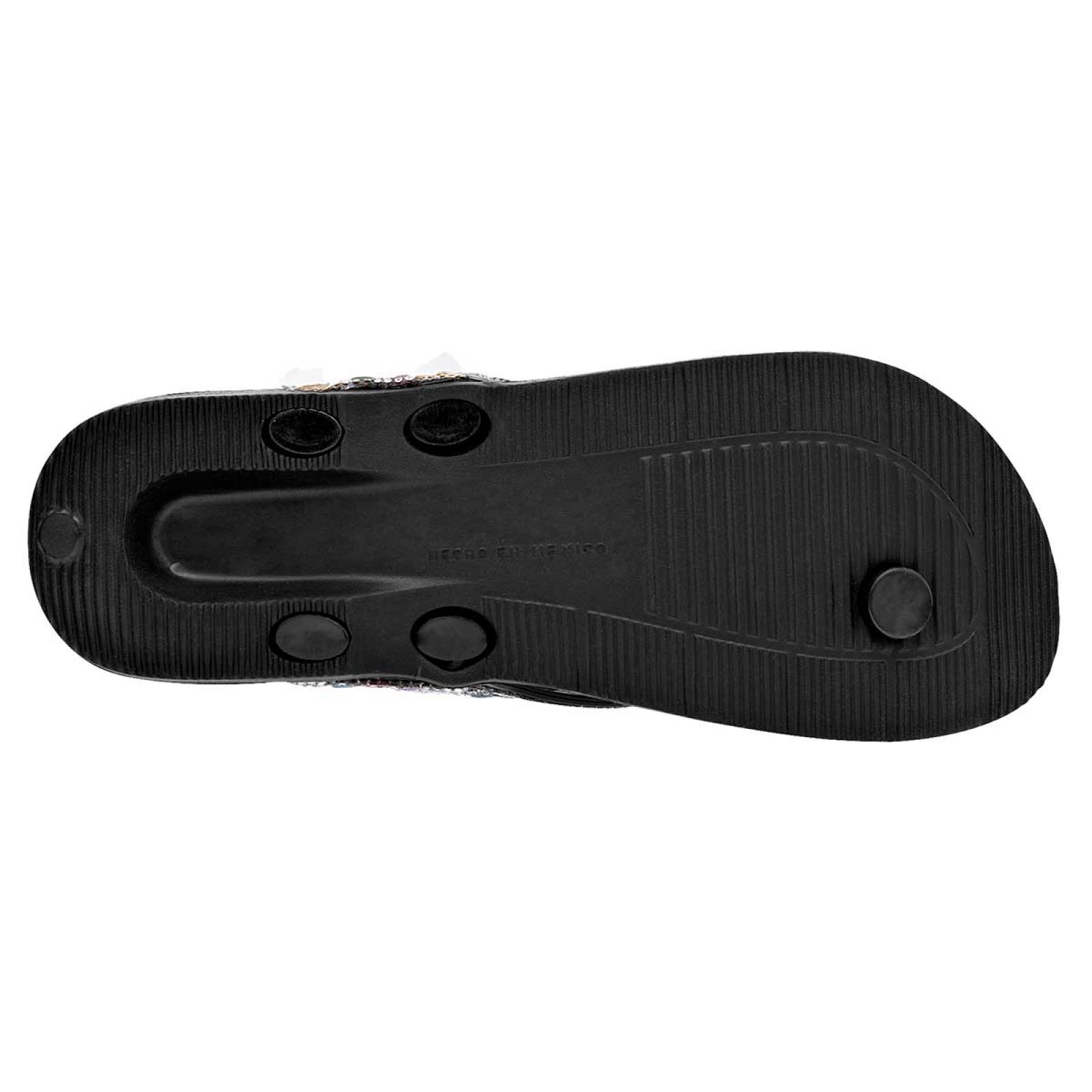 SANDALIA Signos Mujer 112807 Color Negro V5