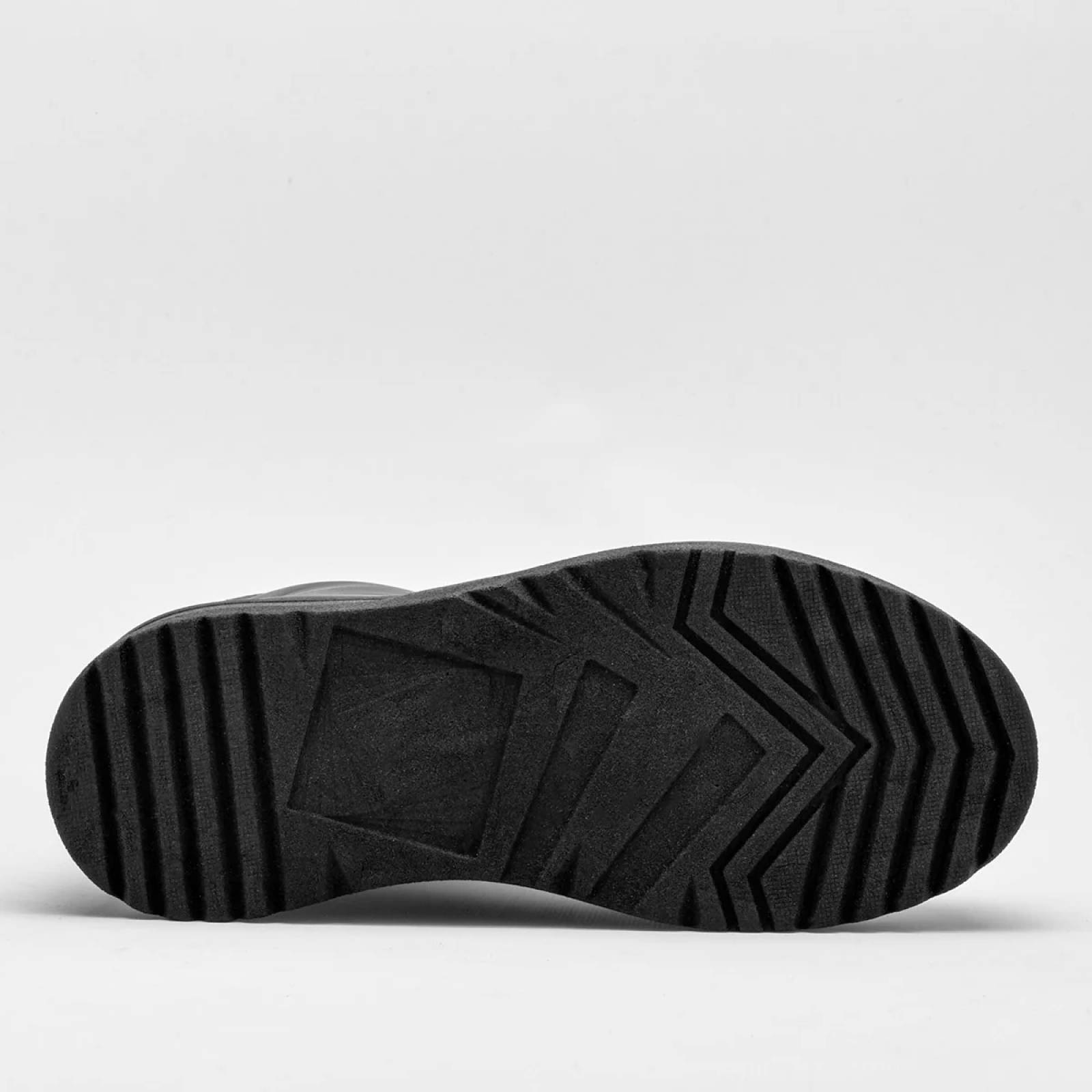 BOTA CHUNKY CON CIERRE Para Mujer Lady one NA1189, Color Negro CE V7