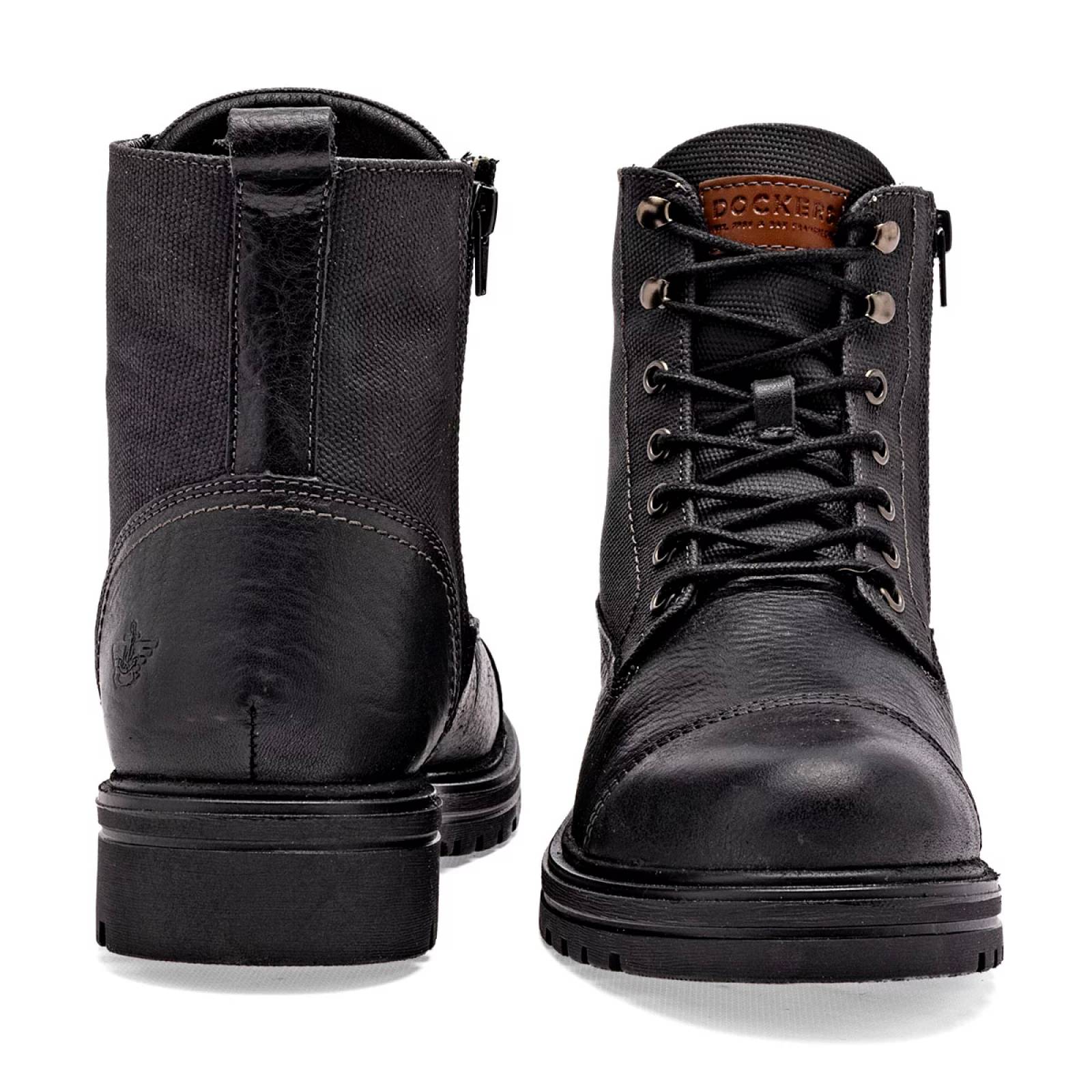 BOTA Para Hombre Dockers D2222141, Color Negro CF V7