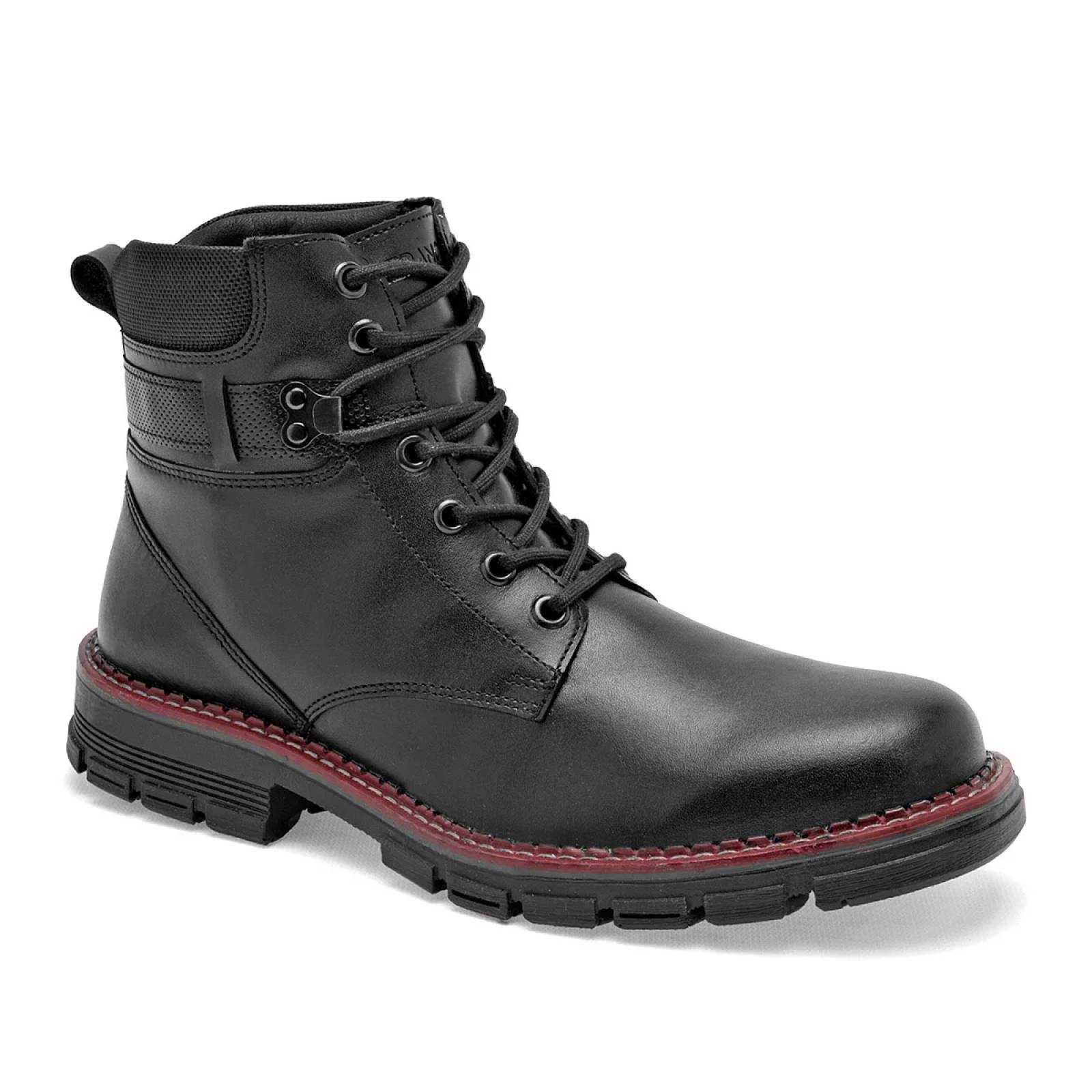 BOTA Para Hombre Merano 43070, Color Negro CF V7