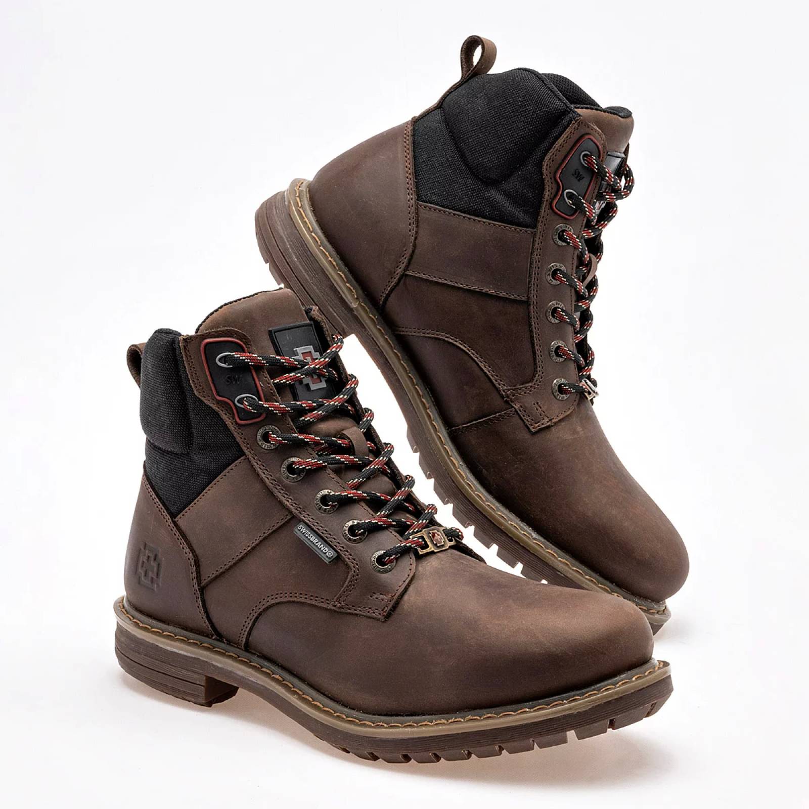 BOTA Para Hombre Swissbrand 369, Color Cafe CF V7