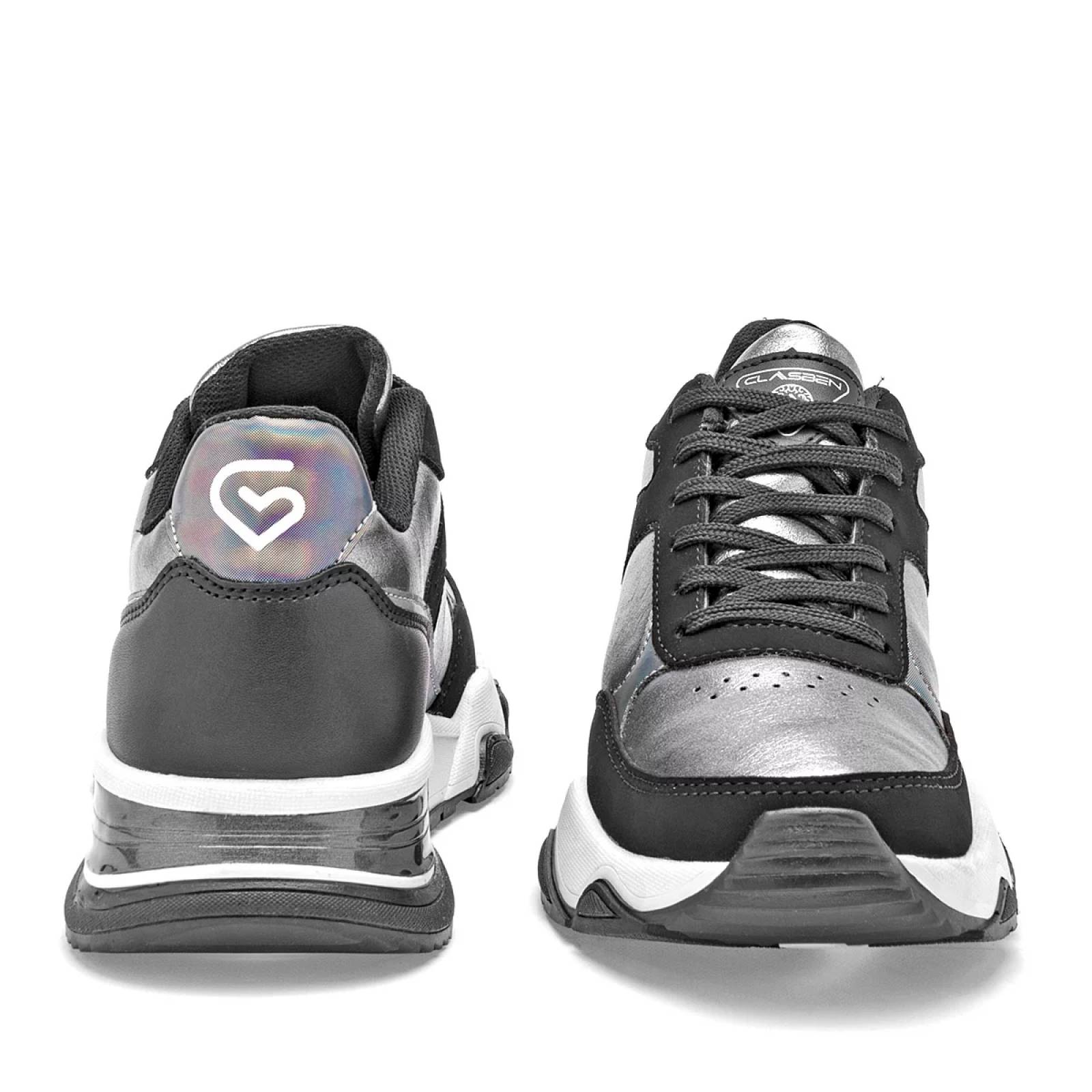 TENIS CHUNKY Para Mujer Clasben SELENE, Color Gris CE V7