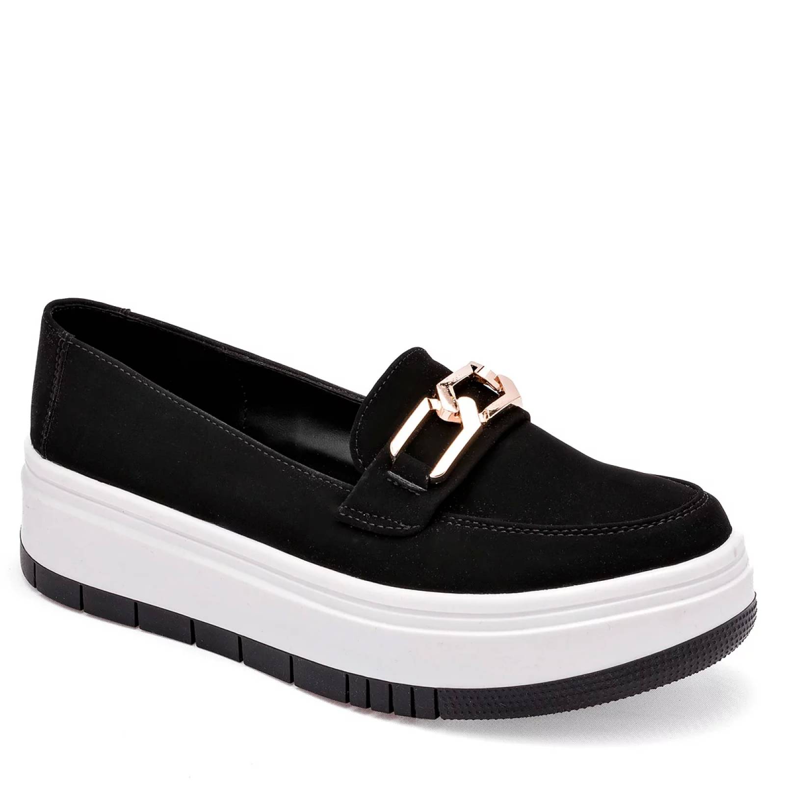 MOCASIN CASUAL Para Mujer Clasben HIDRA, Color Negro CE V7