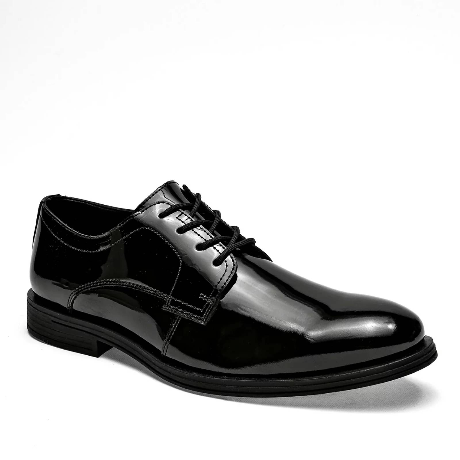 ZAPATO VESTIR CHAROL Para Hombre Christian gallery 2800, Color Negro CF V7