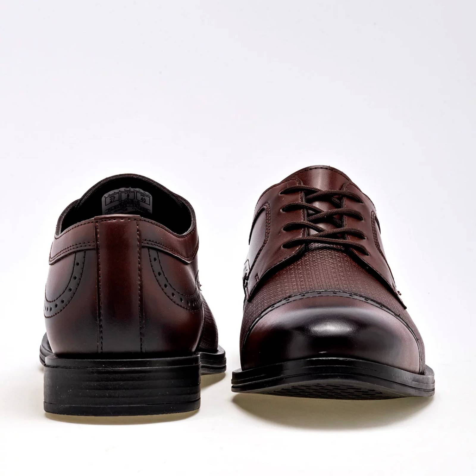 ZAPATO VESTIR Para Hombre Christian gallery 2803S, Color Cafe CF V7