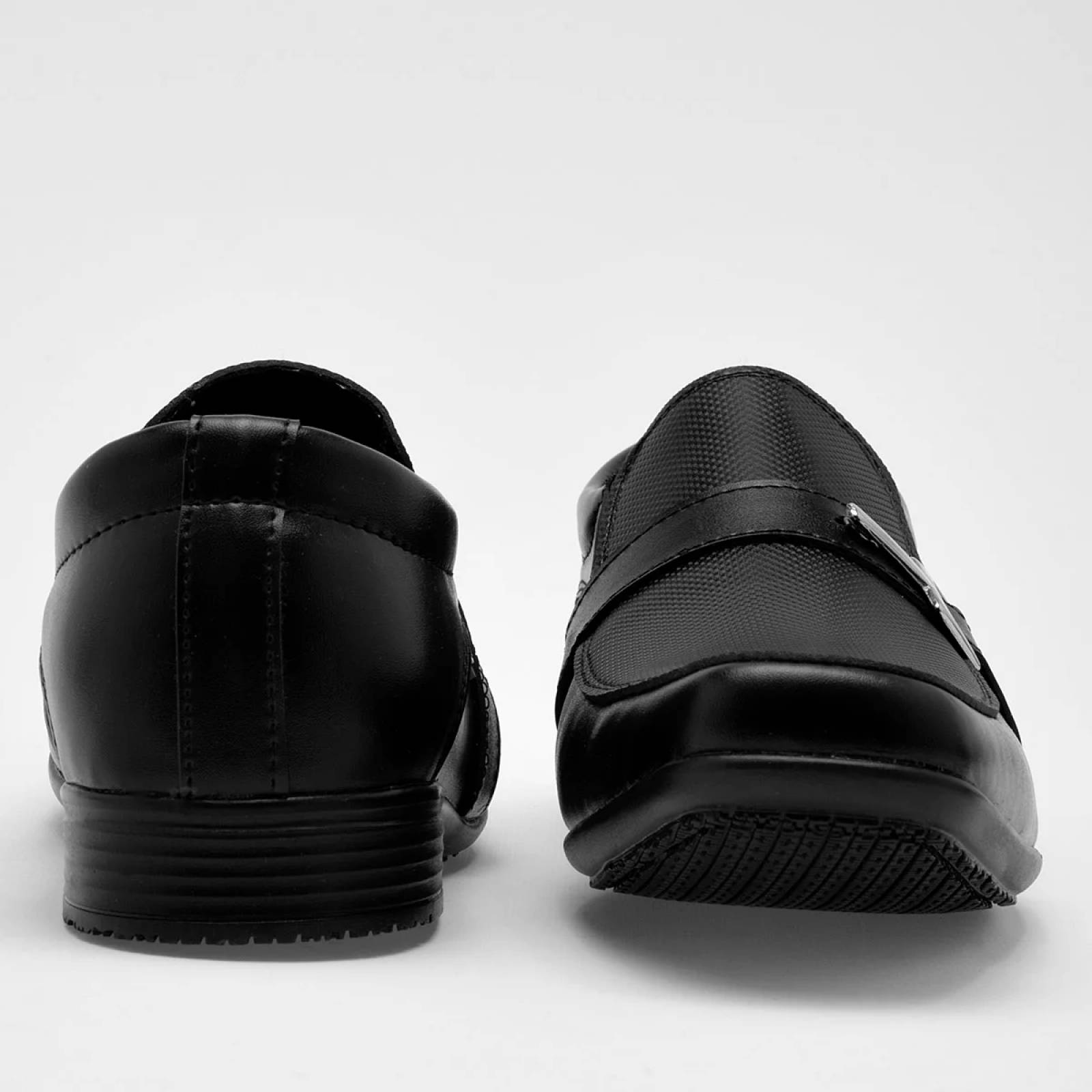 ZAPATO VESTIR Para Hombre Zuccero 6086, Color Negro CF V7