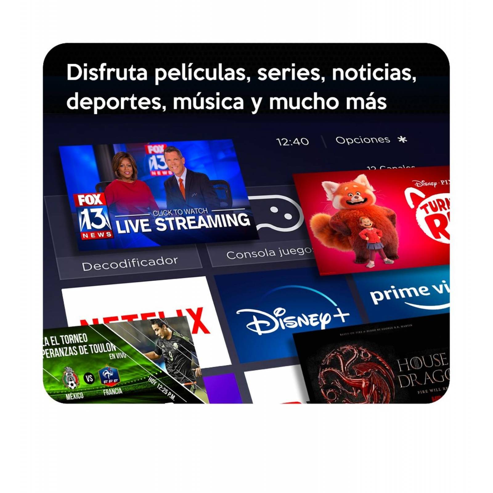 Pantalla Jvc 55 Pulgadas Led 4k Smart Tv Roku