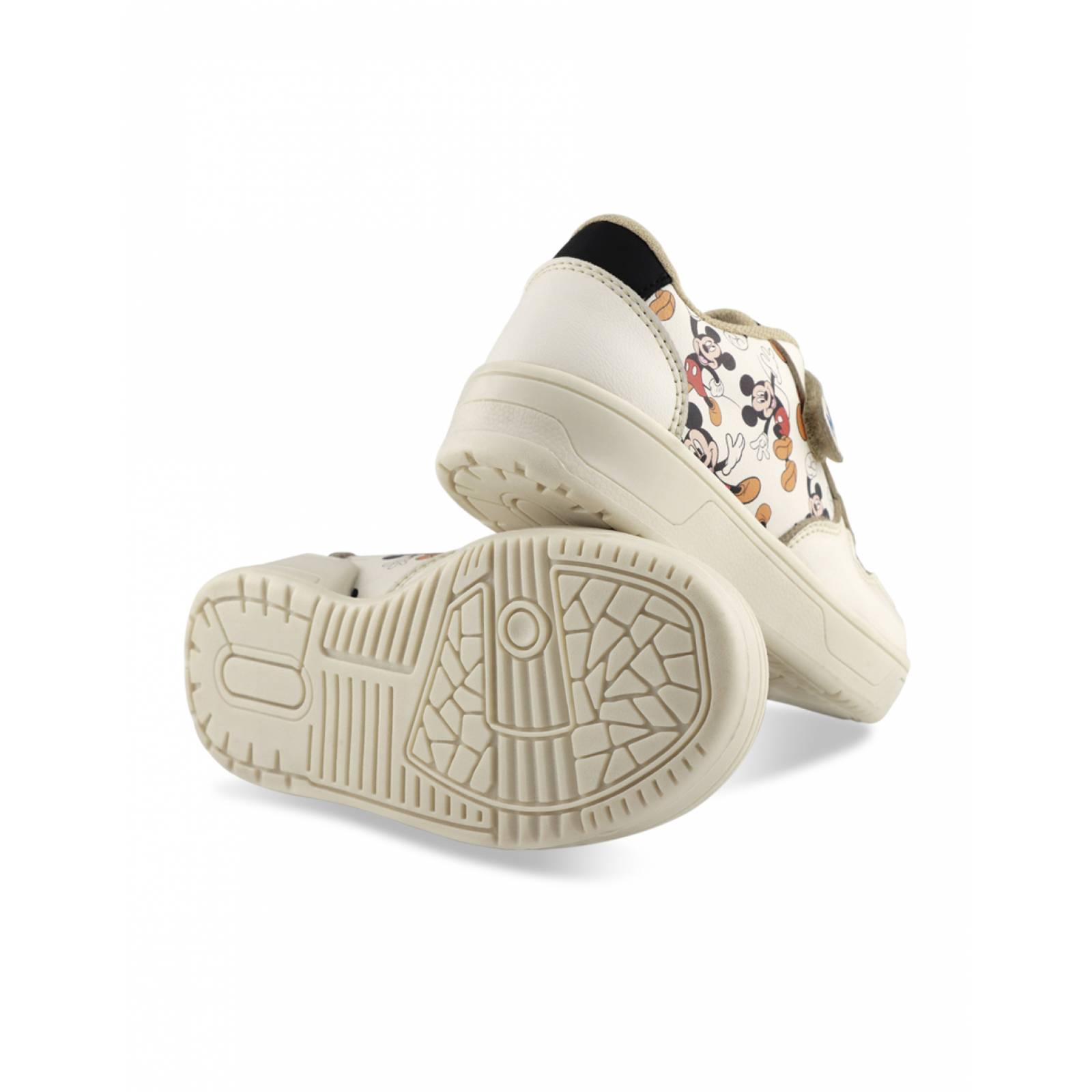 Tenis Disney Mickey Mouse Beige