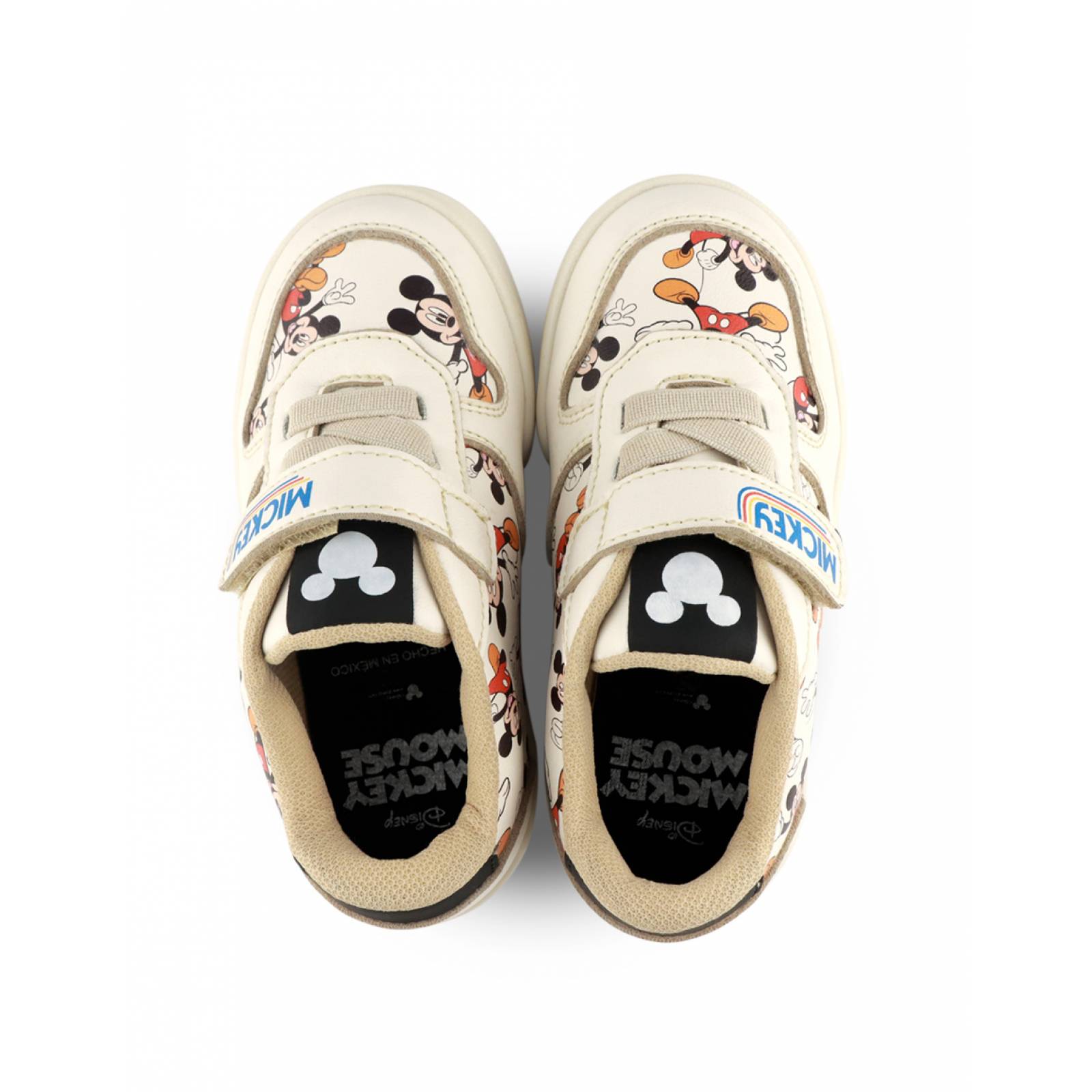 Tenis Disney Mickey Mouse Beige