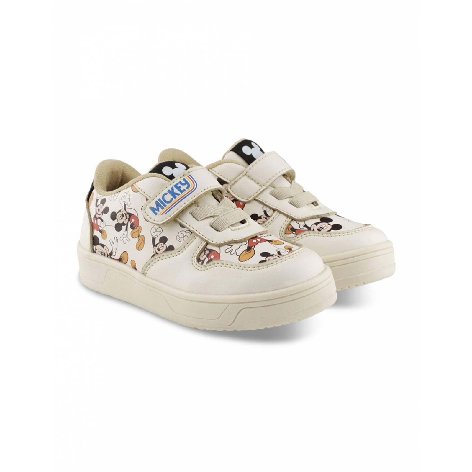 Tenis Disney Mickey Mouse Beige