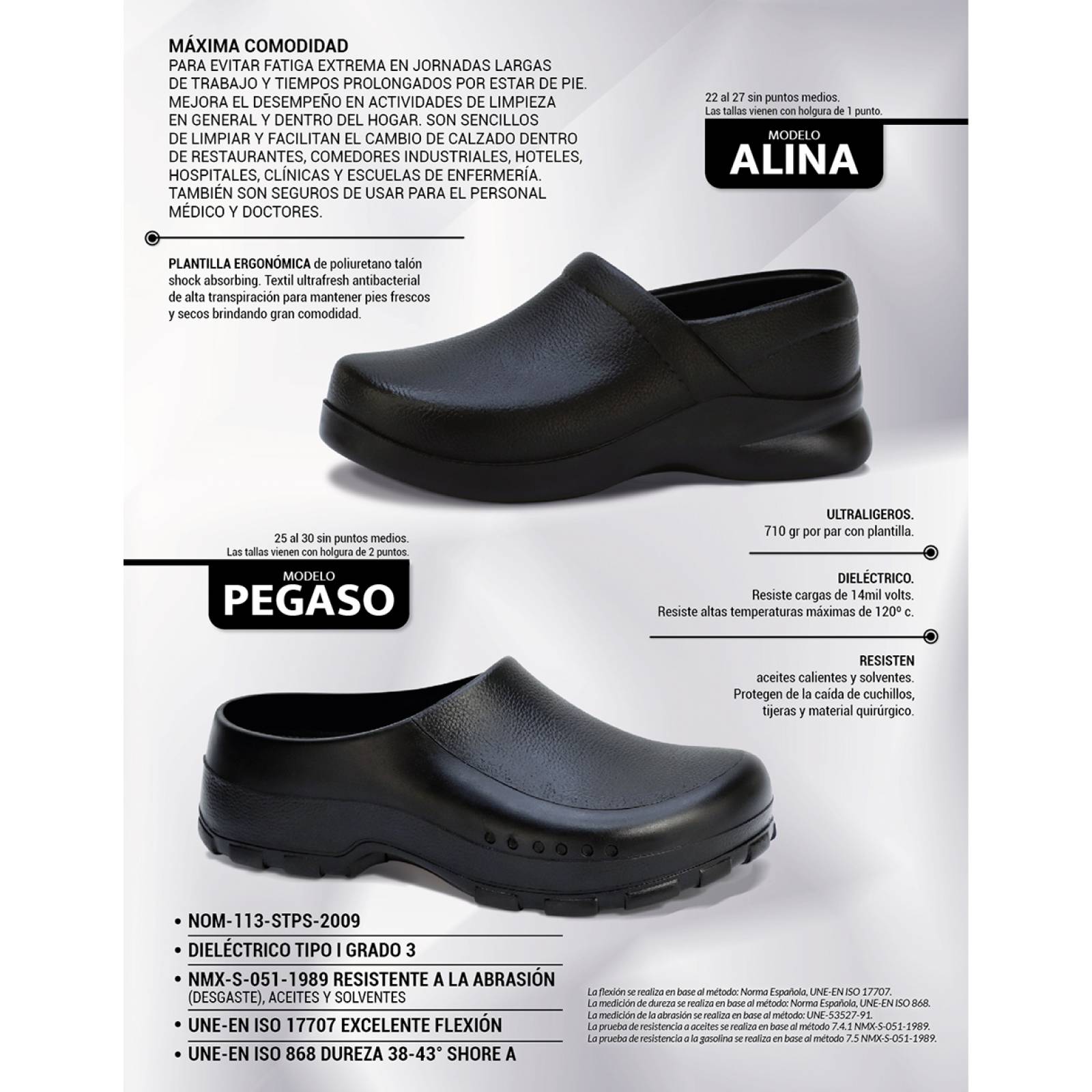 Zapatos SFB full plastic para chef unisex