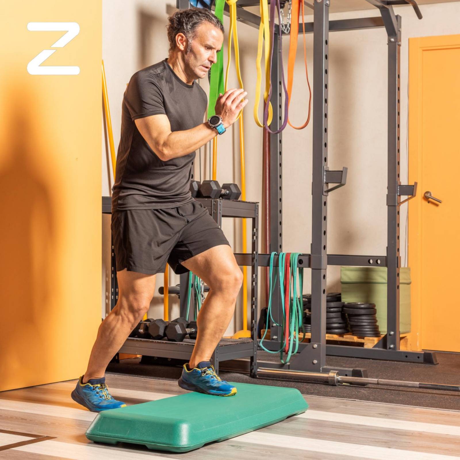 STEP BANCO AEROBICS FITNESS PARA EJERCICIO PRO GYM 2 NIVELES 