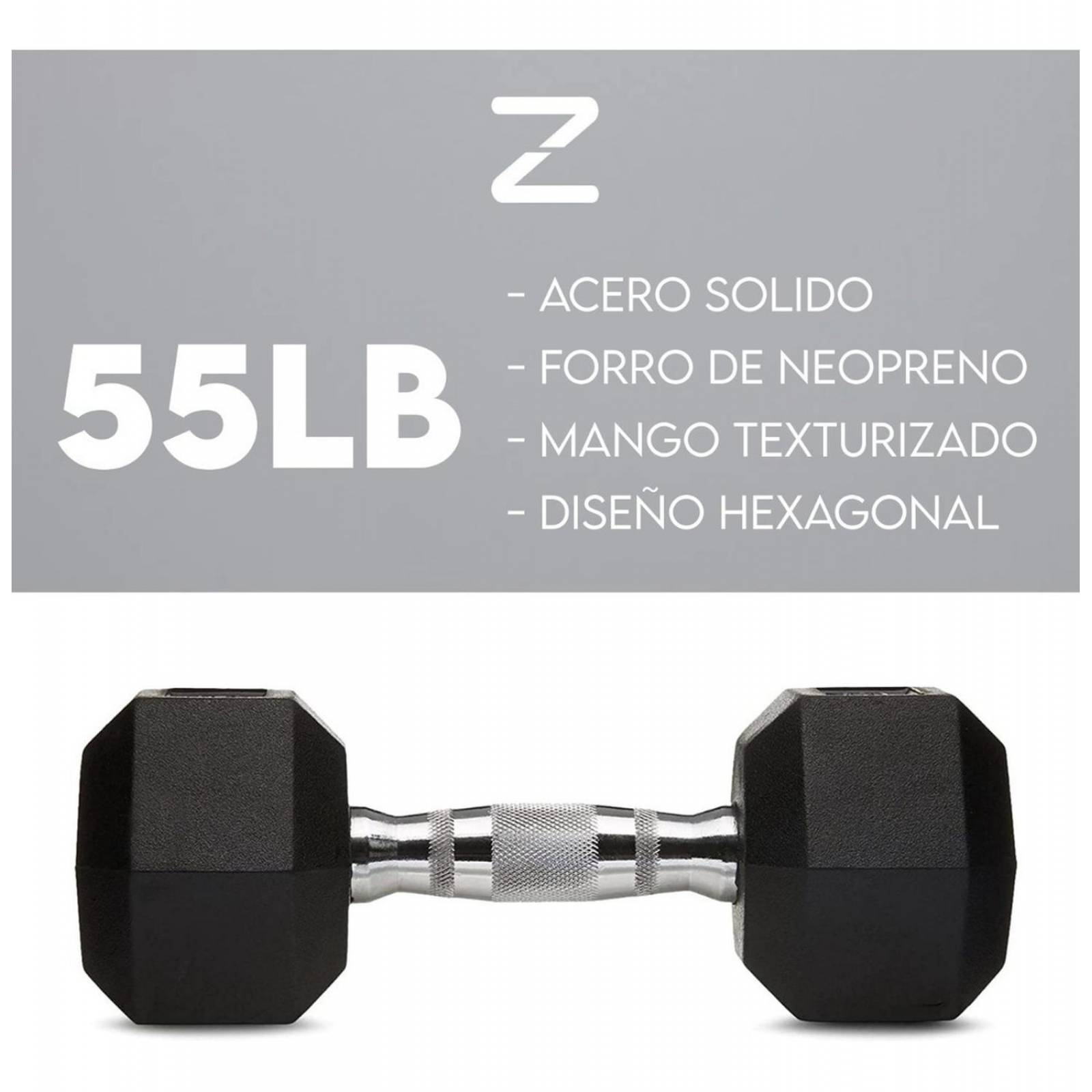 Par De Mancuernas Kit De Pesas Para Hacer Ejercicio Gym 55lb