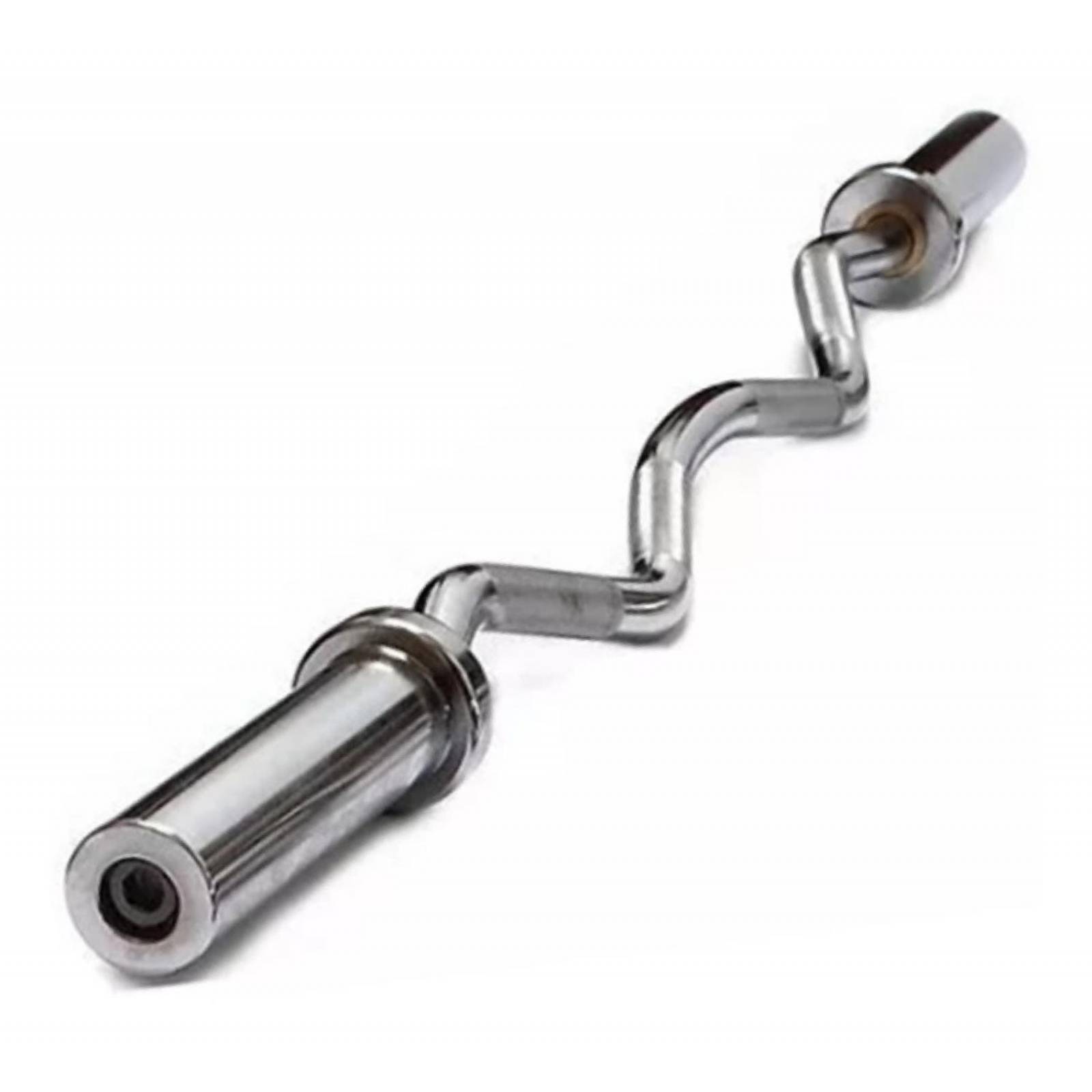 Barra Z Olimpica Profesional Pesas Curveada 1.2m Gym 20 Lbs 