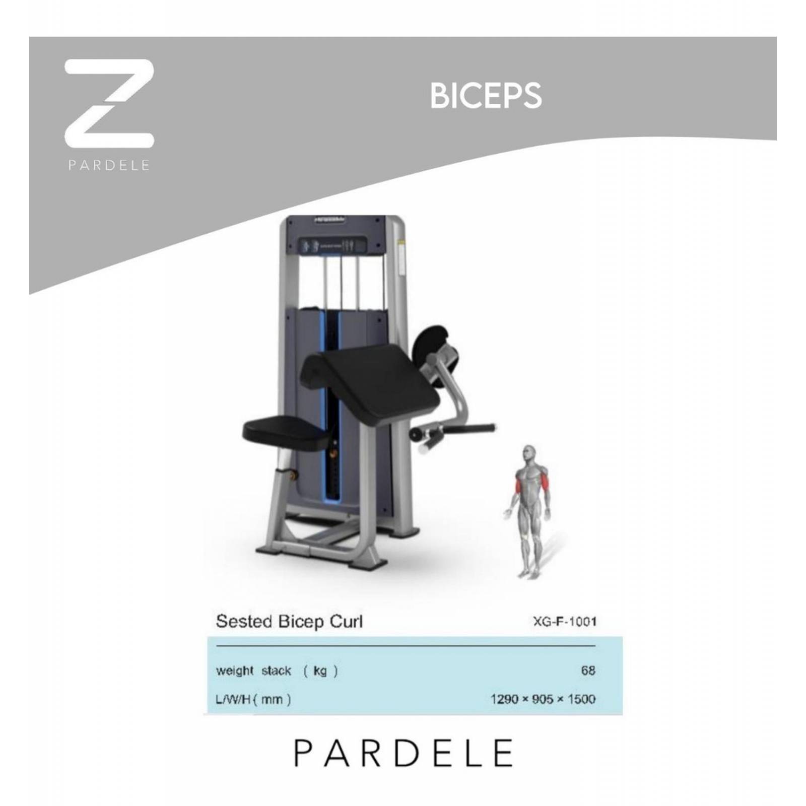 Aparato Gimnasio Para Ejercicio Biceps Maquinas Para Fuerza 