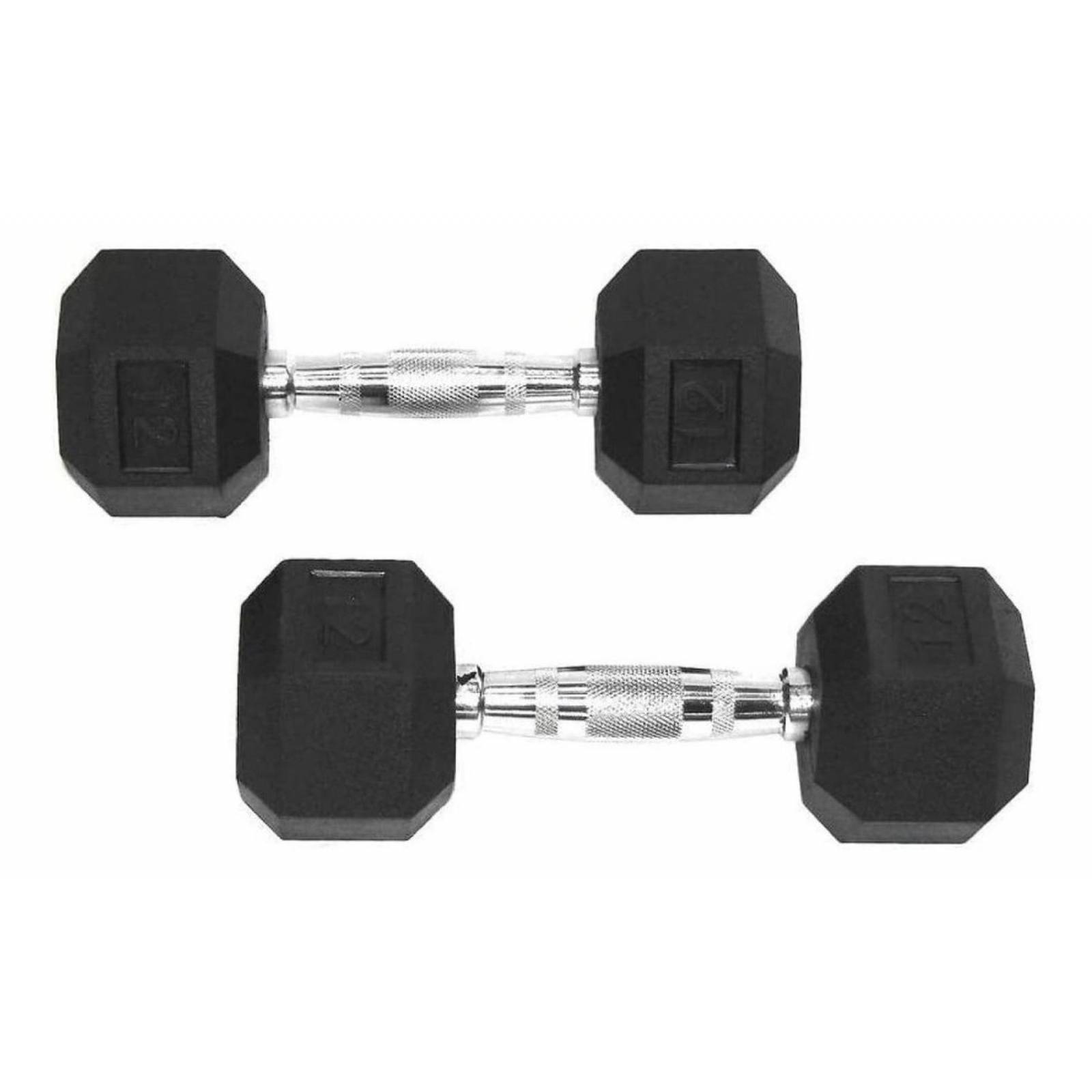 Set De Mancuernas Par De Pesas Para Hacer Ejercicio Gym 12lb 