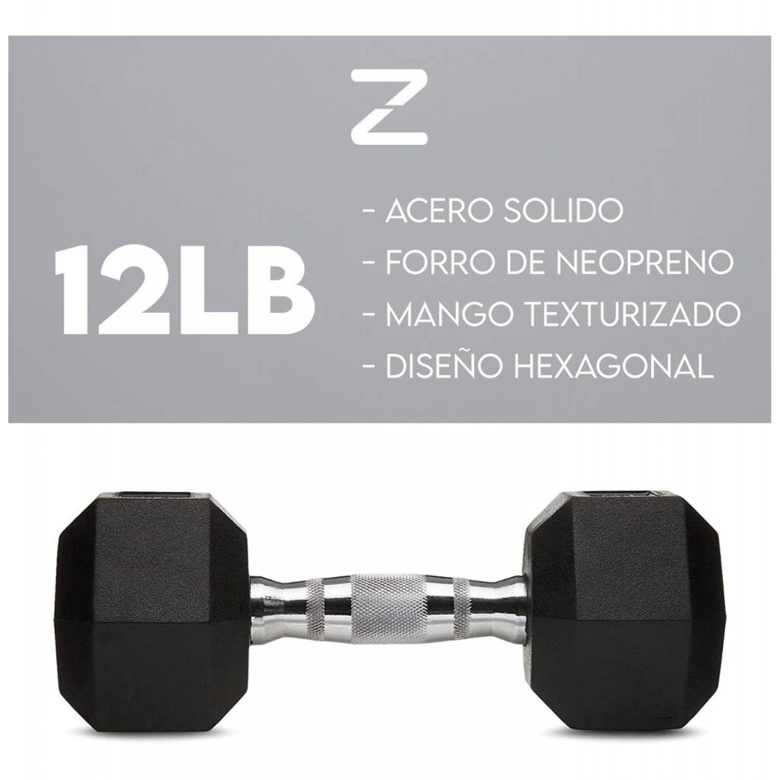 Set De Mancuernas Par De Pesas Para Hacer Ejercicio Gym 12lb 