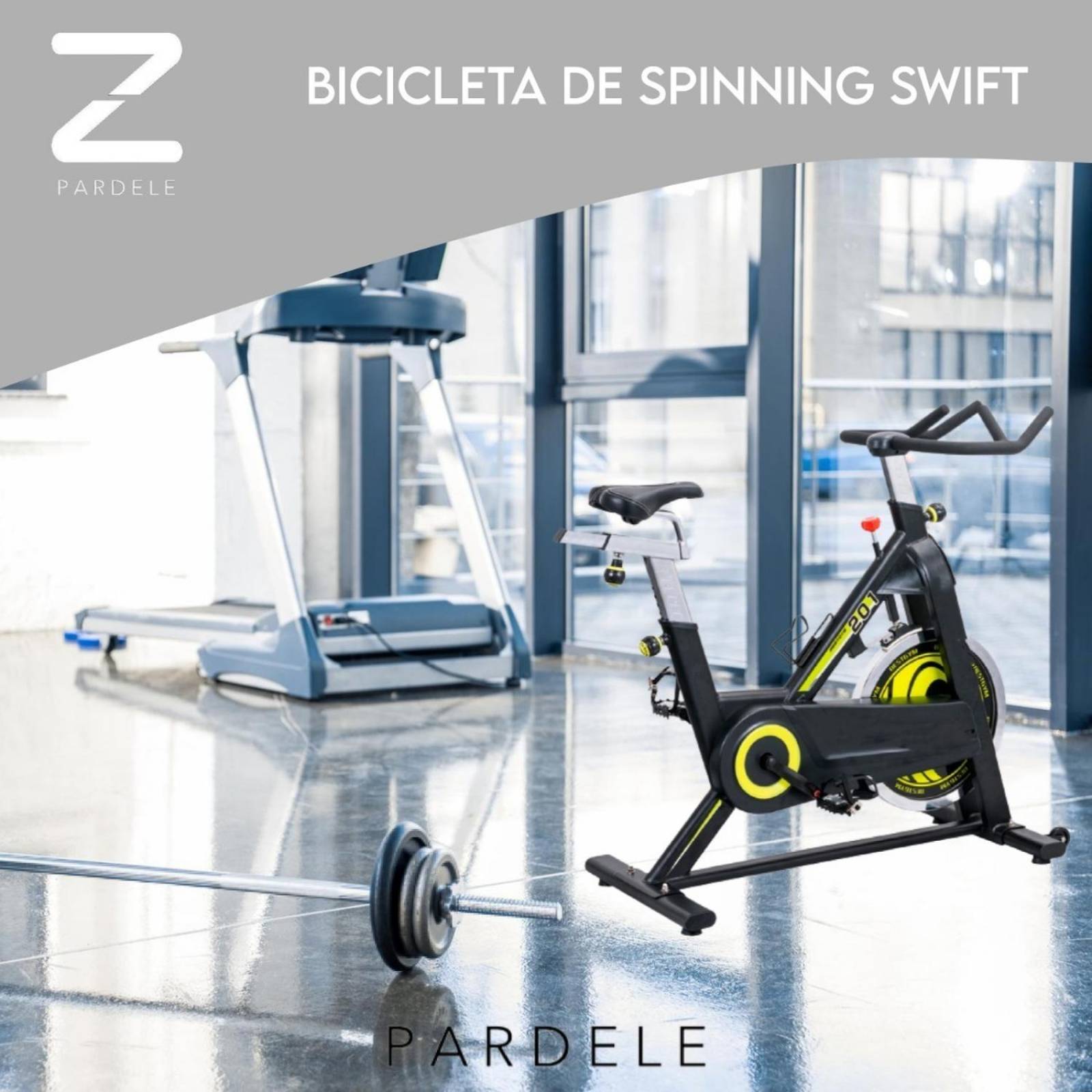 Bicicleta Estacionaria Para Hacer Ejercicio Spinning Gym 18k