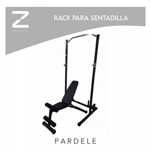 Rack Para Sentadilla Con Banca Aparatos De Gym Multiuso Pro 