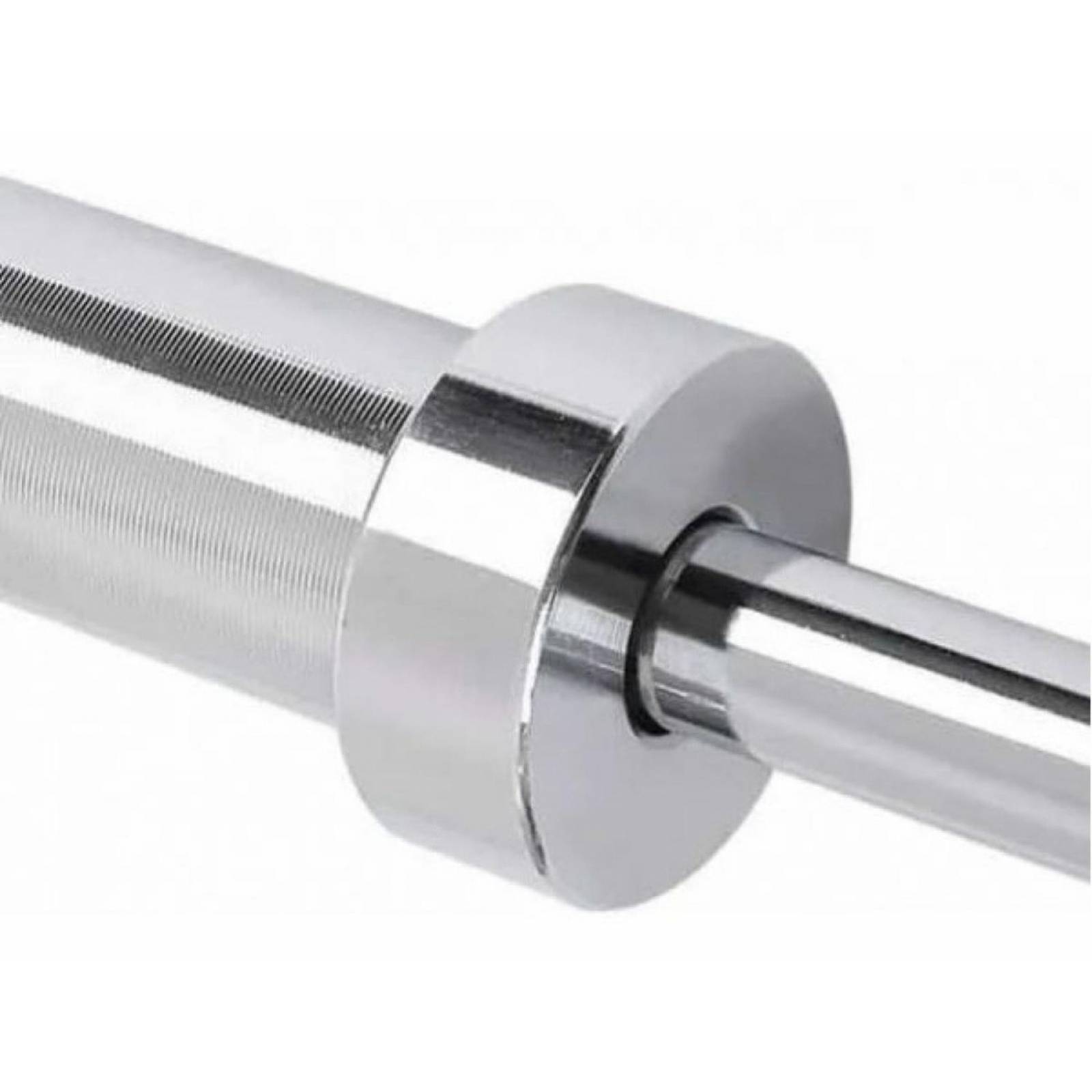 Barra Olimpica Profesional Pesas 2.1m Cromada Recta Gym 45lb 