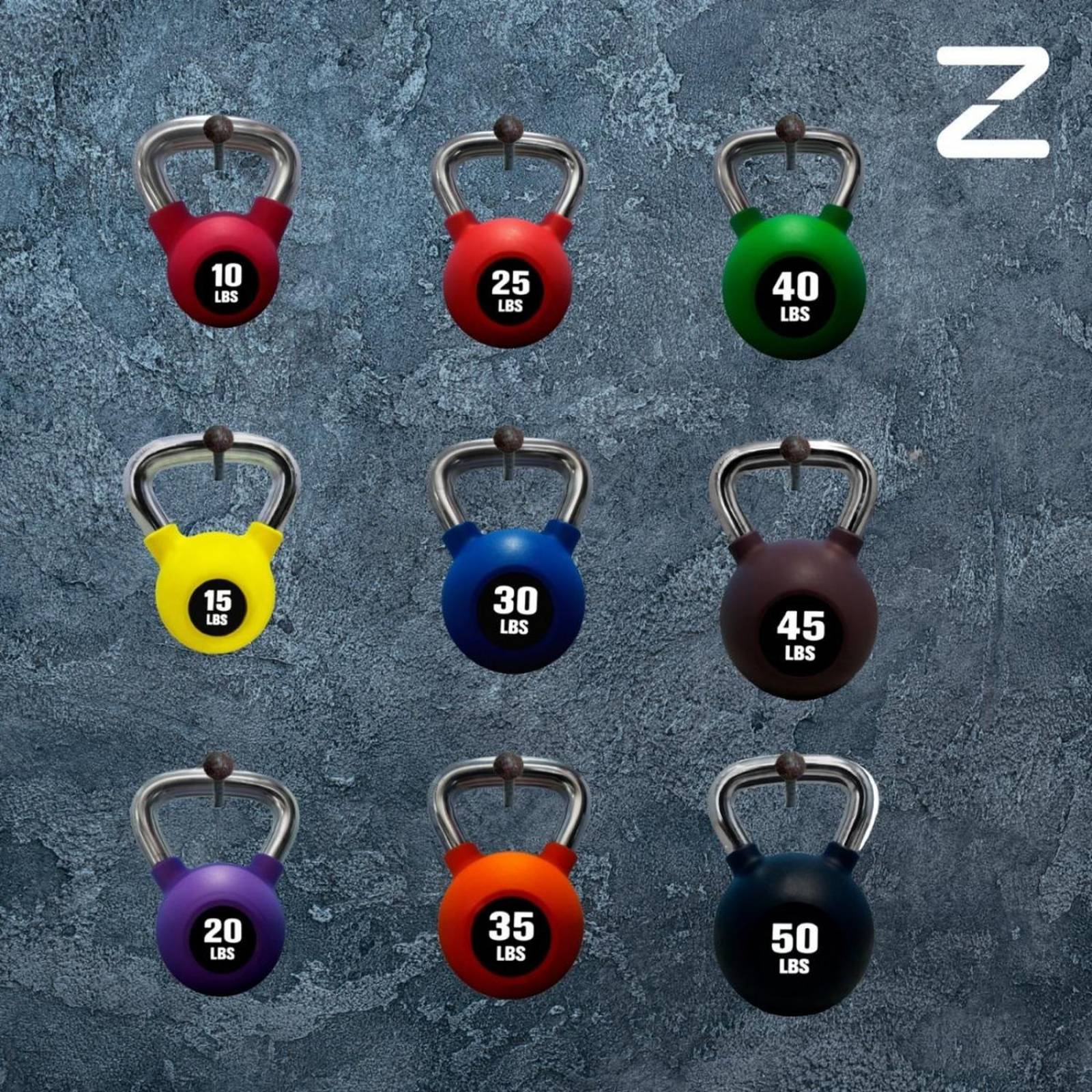 Kit Pesa Rusa Gym Kettlebell 35lb Para Ejercicios Gym Fuerza 