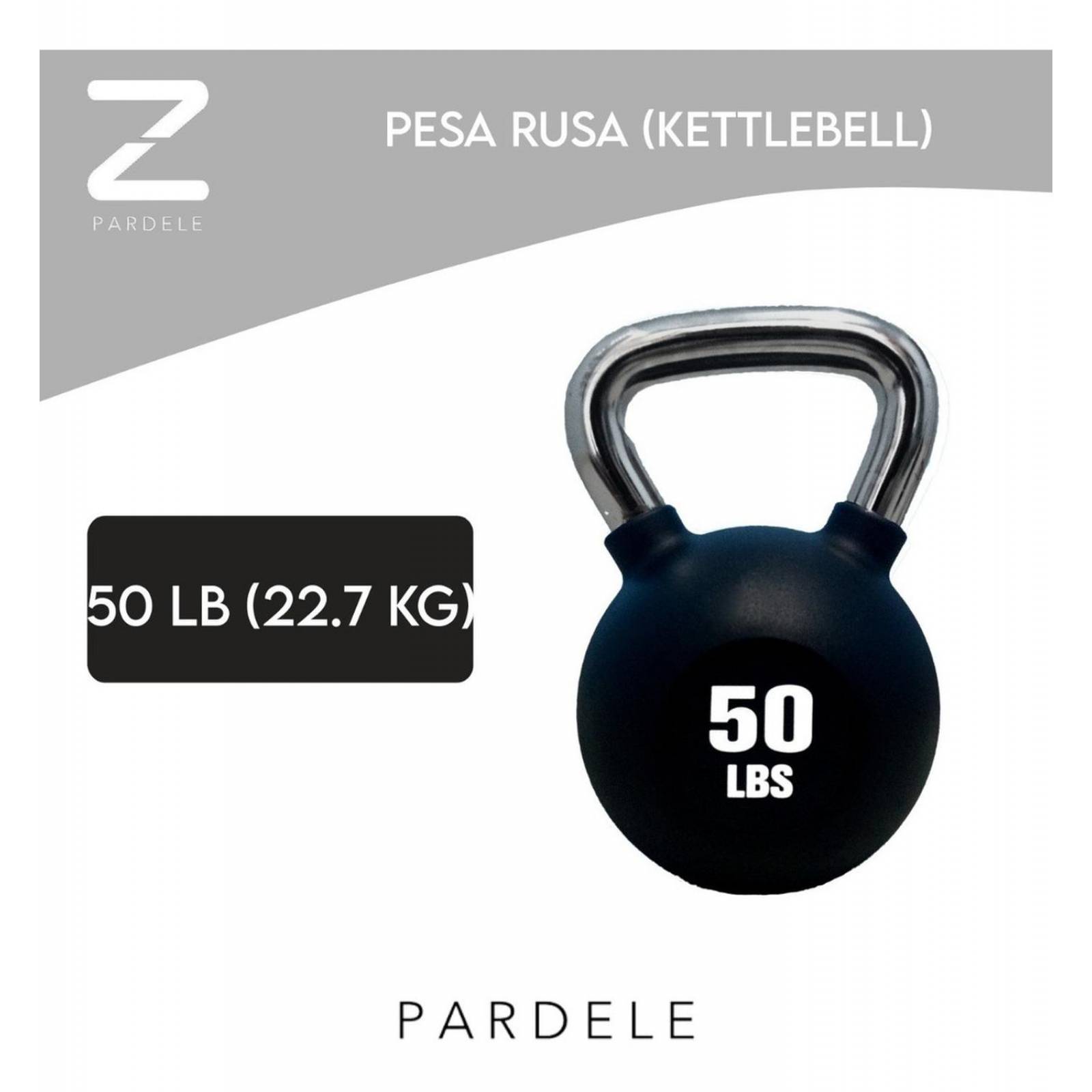 Pesa Rusa Para Hacer Ejercicio Kettlebell 50lb Accesorio Gym 