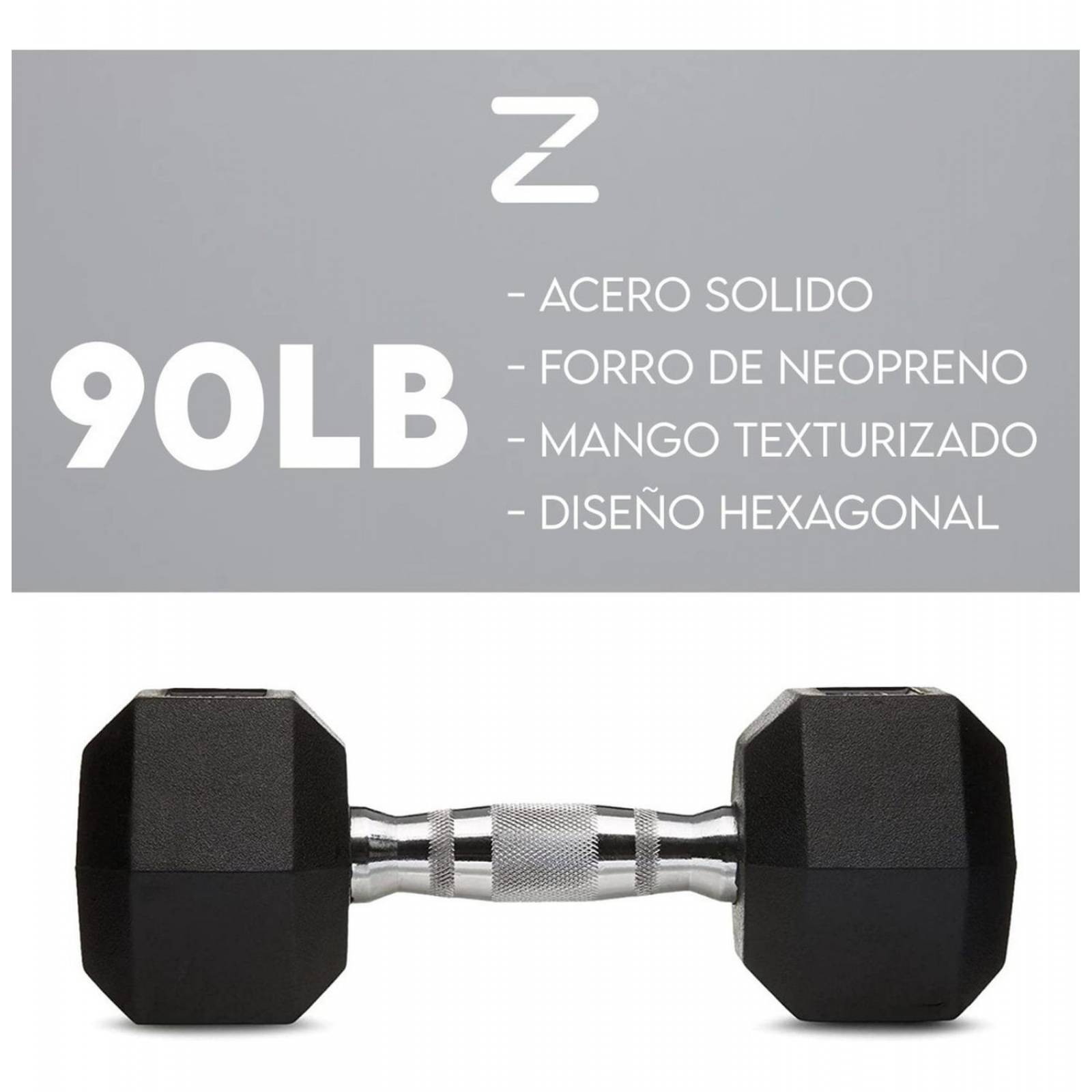 Set De Mancuernas Par De Pesas Para Hacer Ejercicio Gym 90lb 