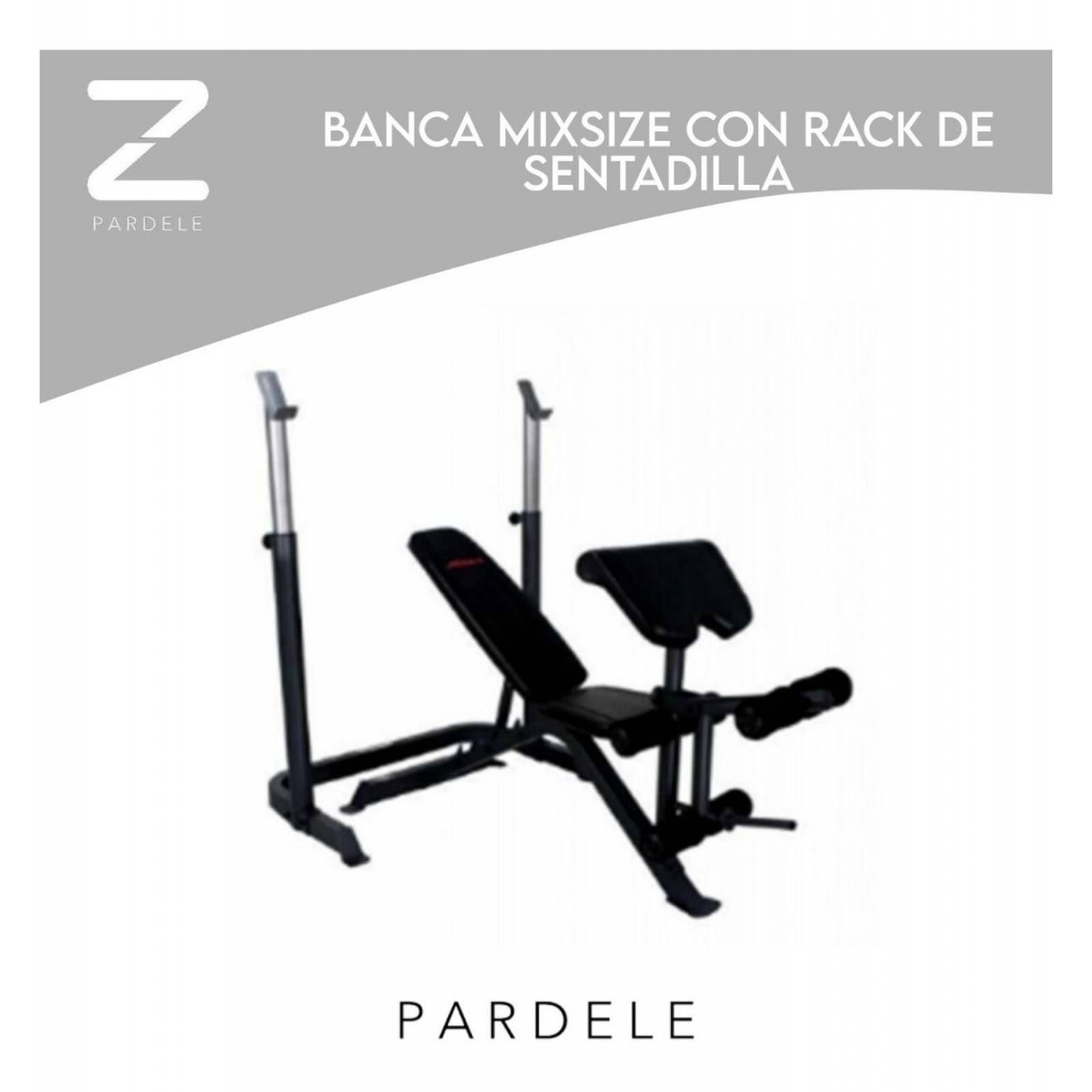 Banca Rack De Sentadilla Gym Aparato Gimnasio Multifuncional 