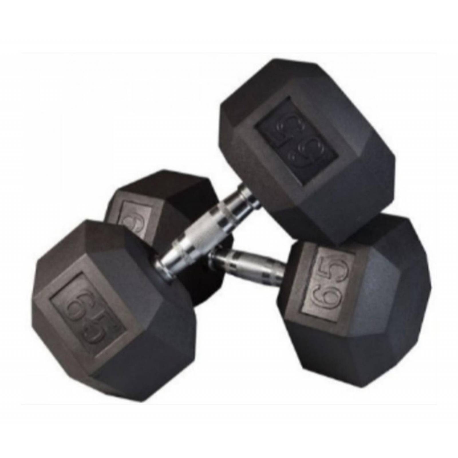 Kit De Pesas Para Hacer Ejercicio Par De Mancuernas Gym 65lb 