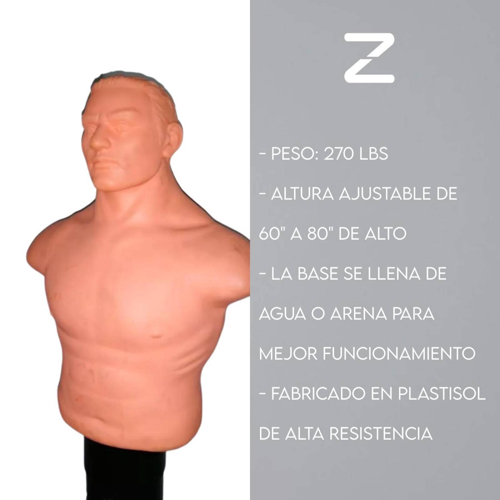 Bob de Golpeo Maniqui Entrenamiento Box MMA Artes Marciales 